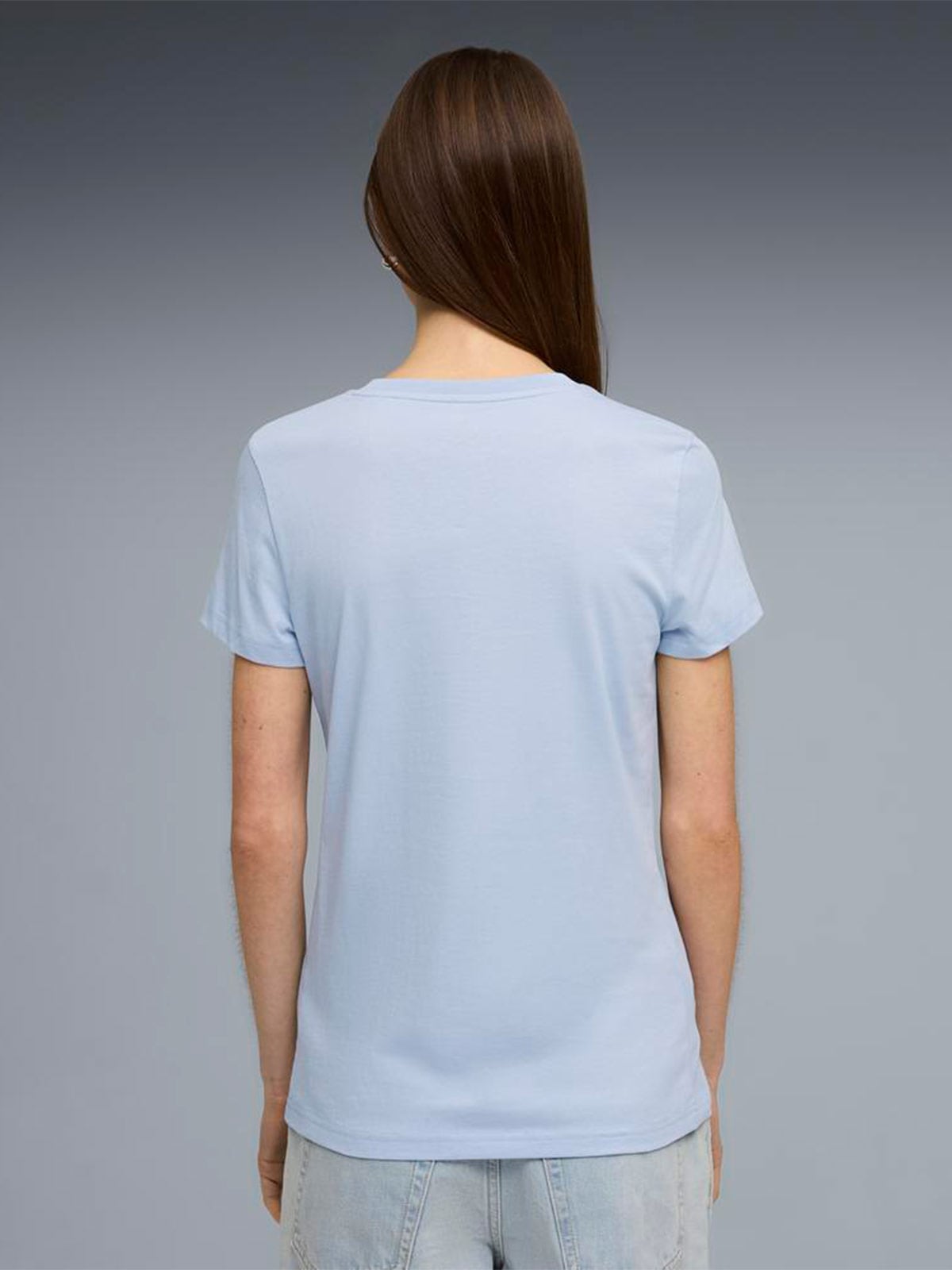 POLO MUJER PUMA MORADO ESS N°1 - 2