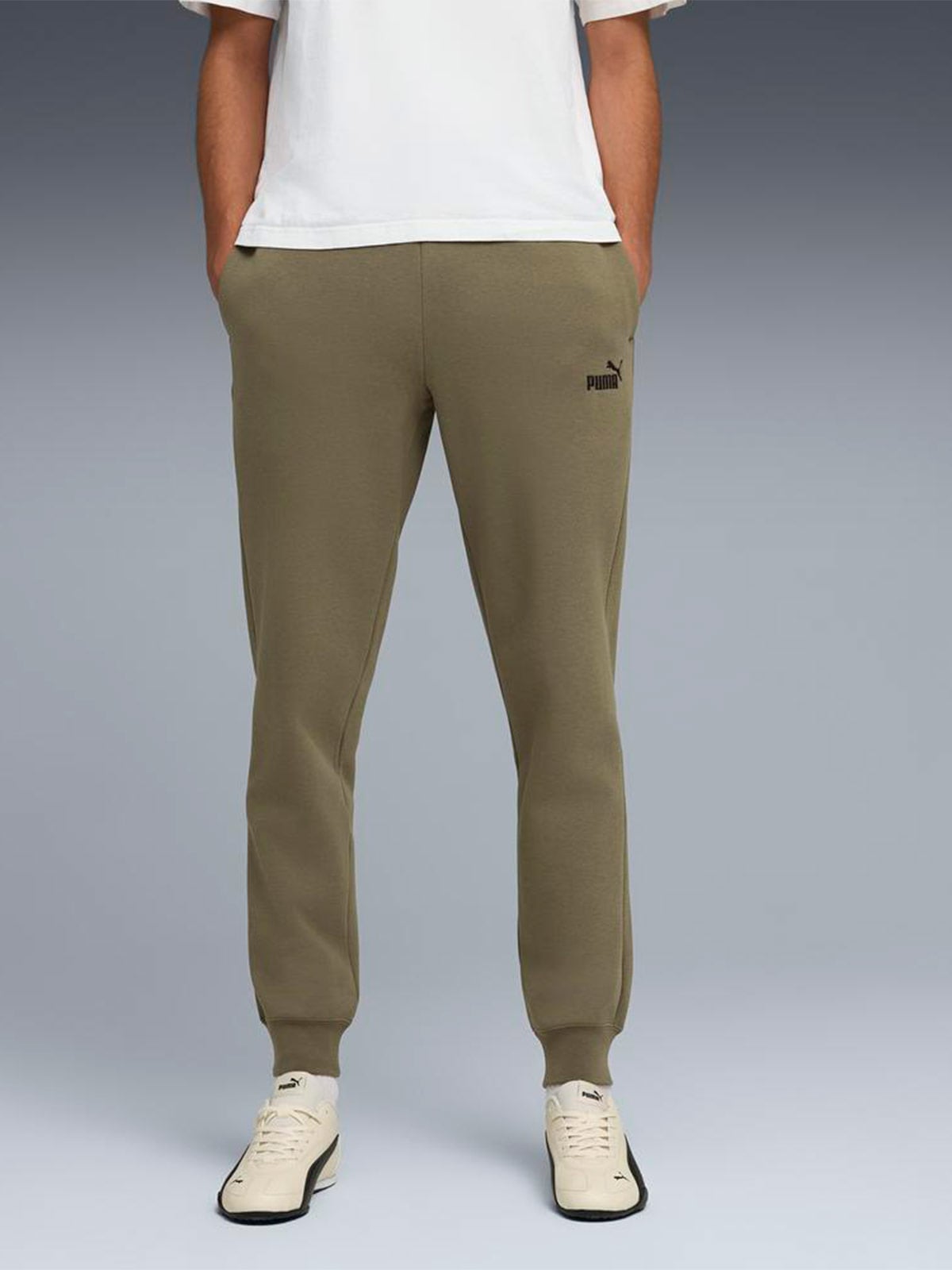 PANTALÓN BUZO HOMBRE PUMA VERDE - 3