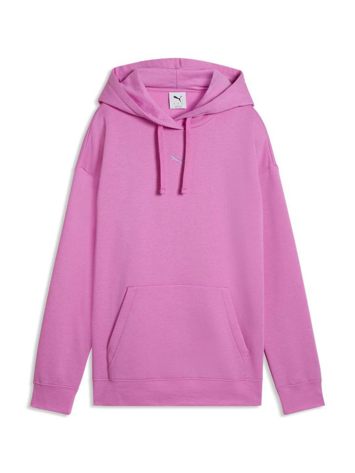 POLERA MUJER PUMA ROSADO RELAXED HOODIE - 1