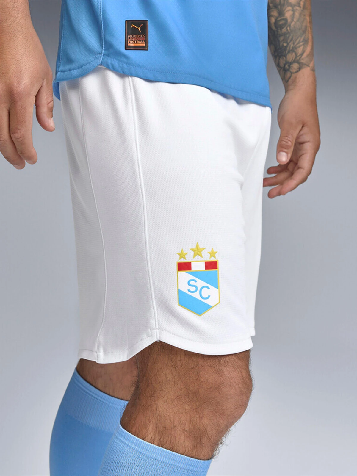 SHORT HOMBRE PUMA BLANCO HOME SC - 2