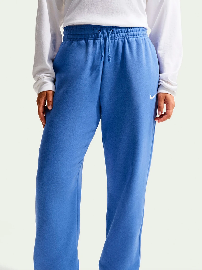 PANTALÓN BUZO MUJER NIKE AZUL - 1