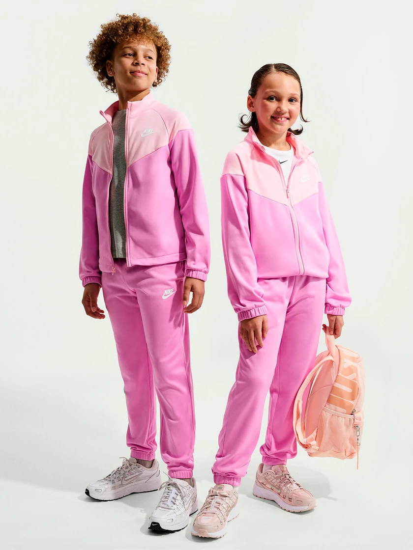 CONJUNTO BUZO NIÑA NIKE ROSADO - 1