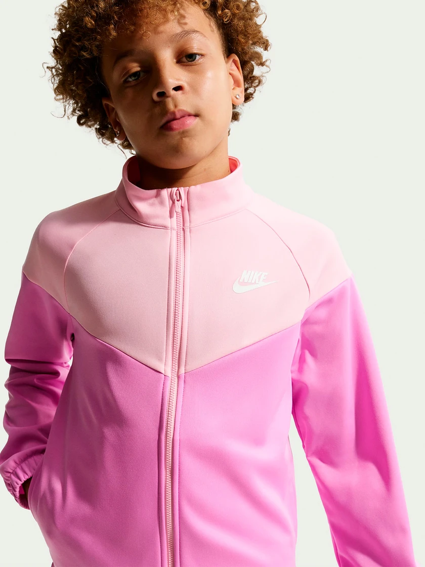 CONJUNTO BUZO NIÑA NIKE ROSADO - 3