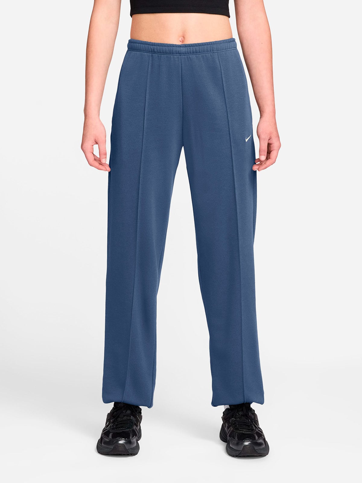 PANTALÓN BUZO MUJER NIKE AZUL JOGGER - 1