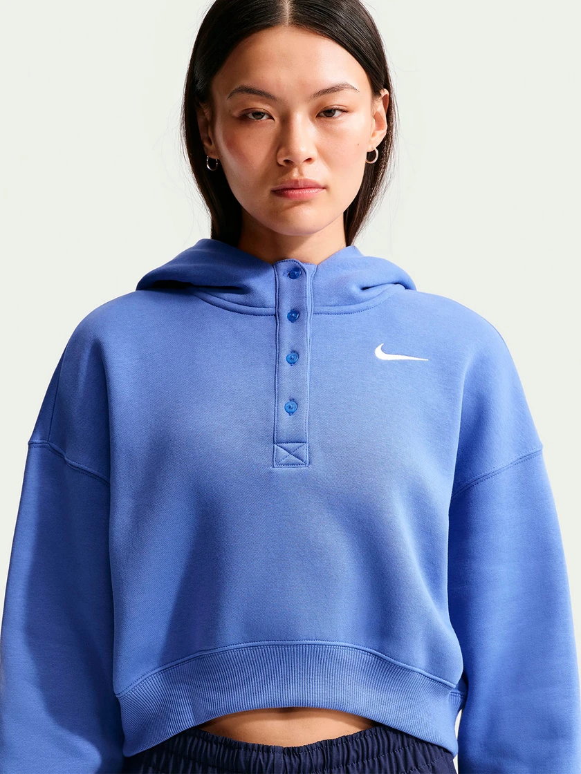 POLERA DEPORTIVA MUJER NIKE AZUL - 1