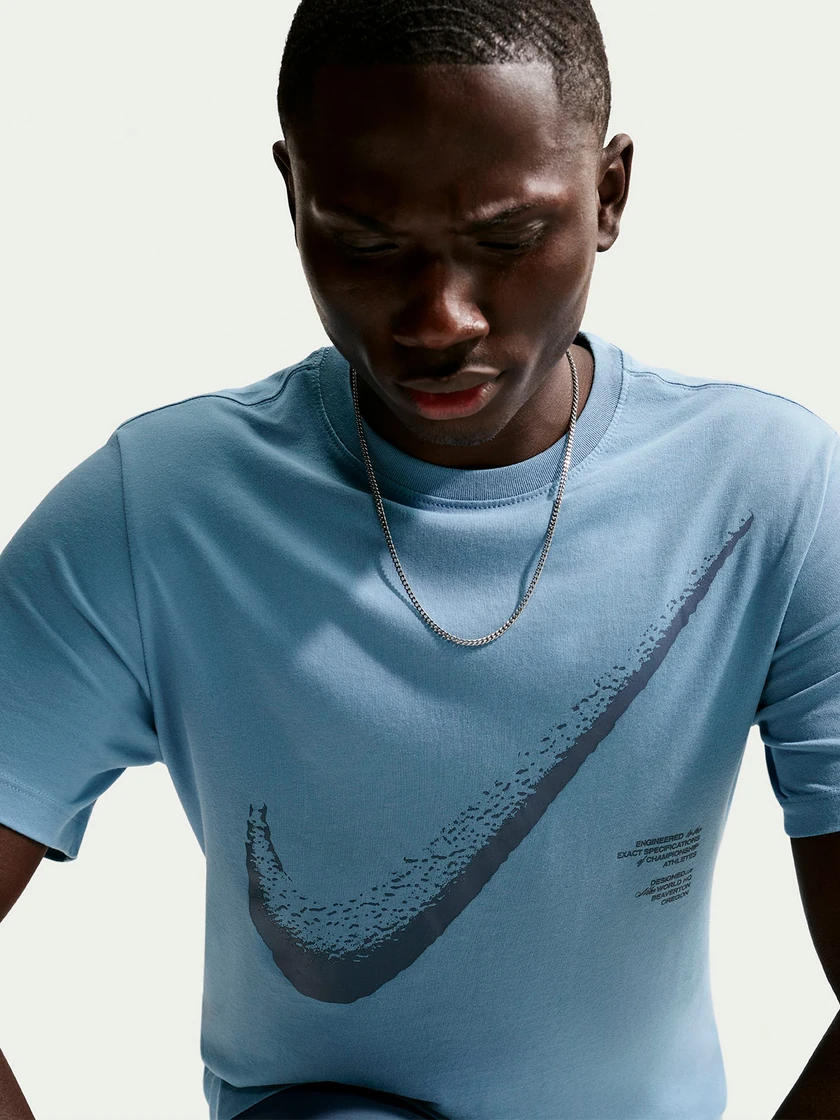 POLO DEPORTIVO HOMBRE NIKE CELESTE - 3