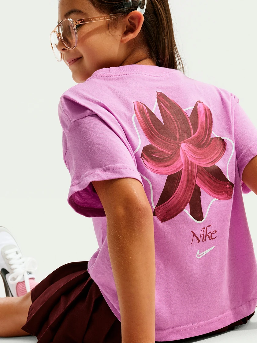 POLO DEPORTIVO INFANTIL UNISEX NIKE BOXY FLOWER - 5