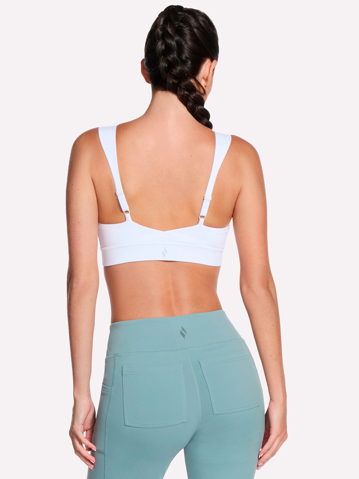 TOP DEPORTIVO MUJER SKECHERS BLANCO GOWALK - 4