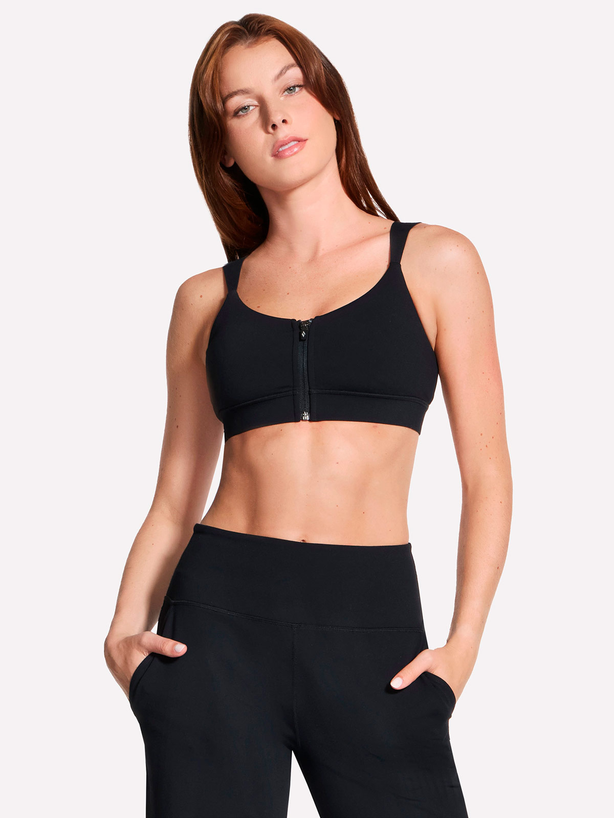 TOP DEPORTIVO MUJER SKECHERS NEGRO GOWALK - 2