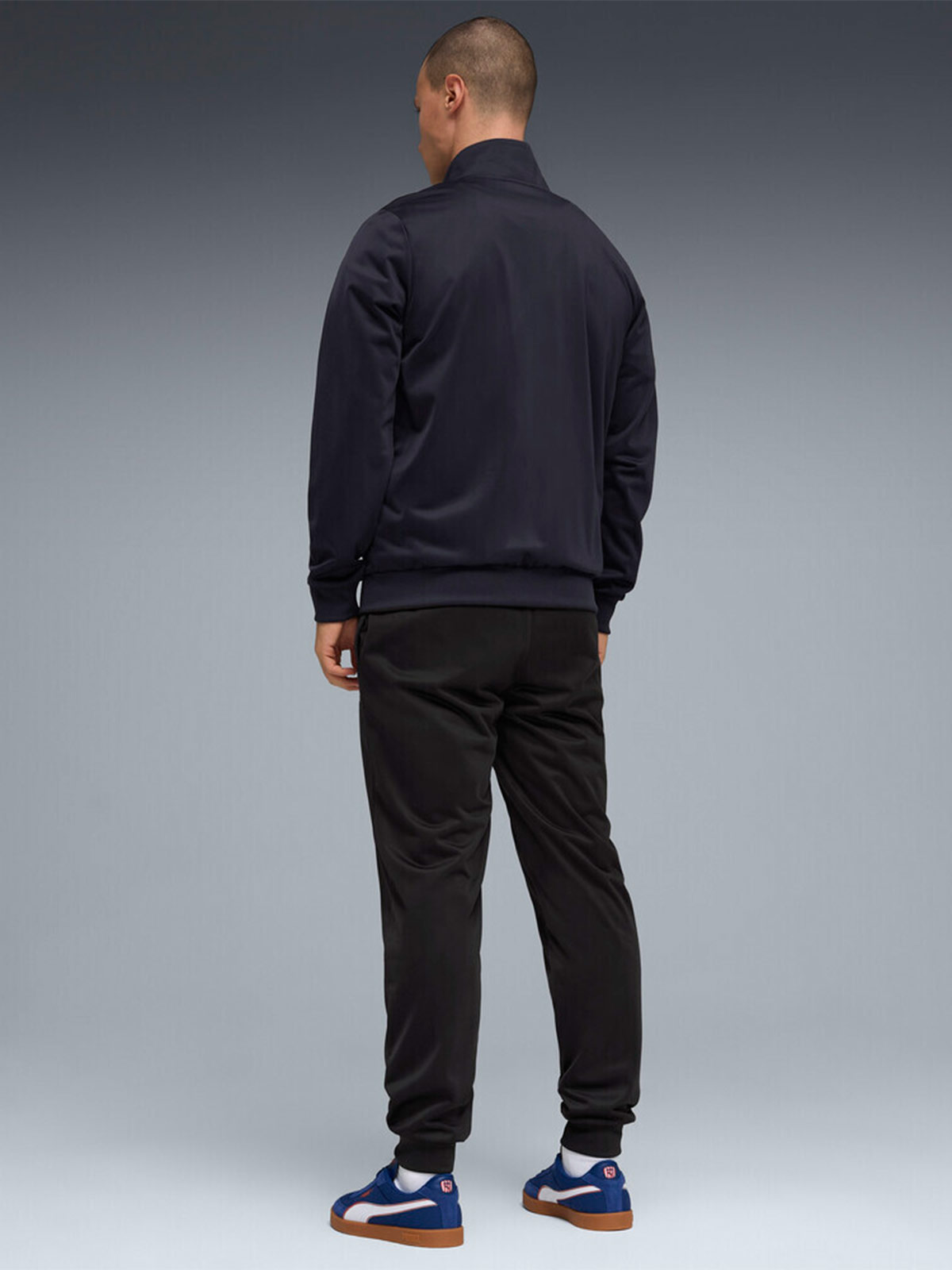 BUZO CONJUNTO HOMBRE ADIDAS SPORTSWEAR BASIC 3 TIRAS TEJIDO - 2