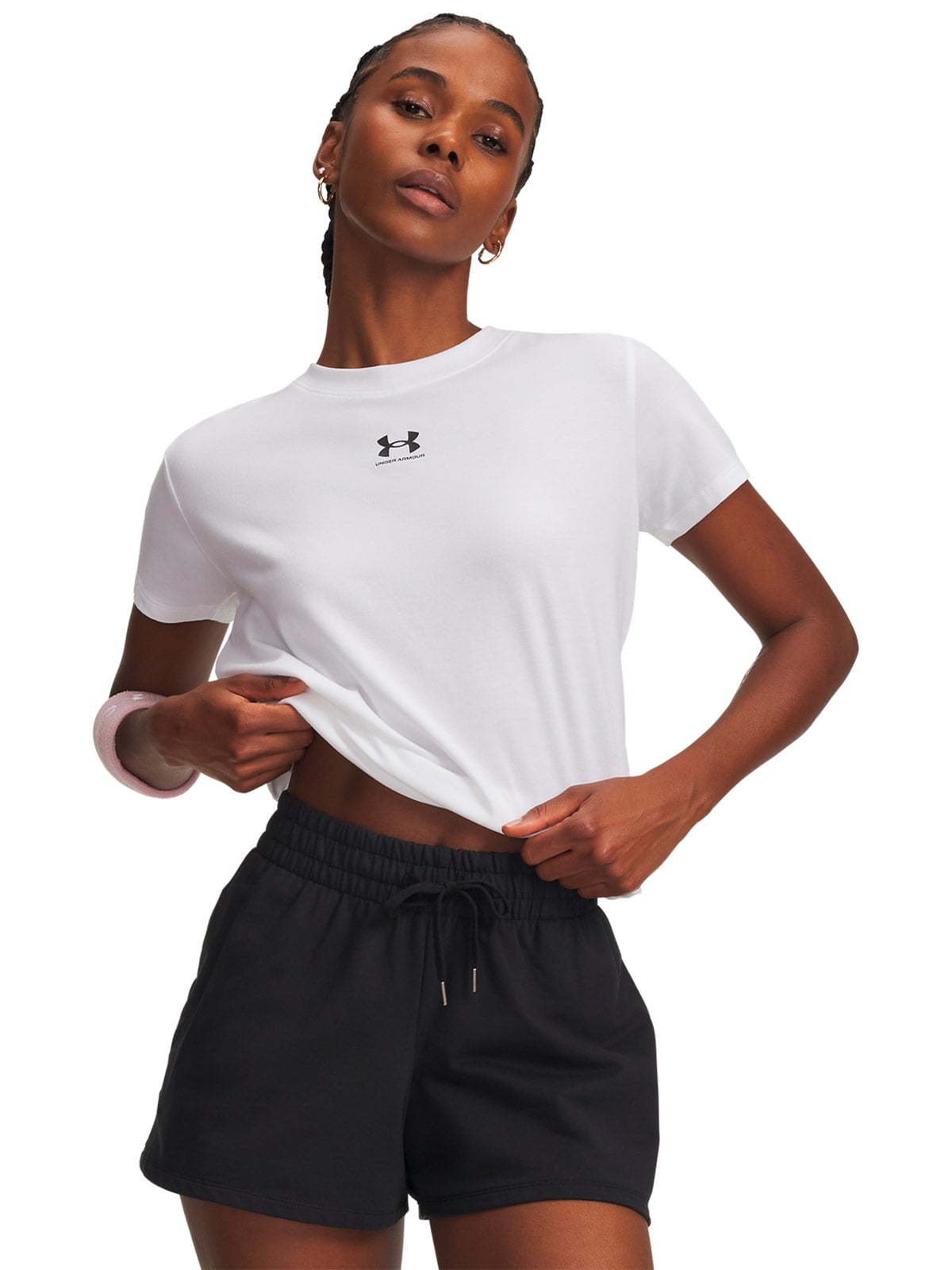 CAMISETA RUNNING MUJER UNDER ARMOUR CAMPUS CORE - 1