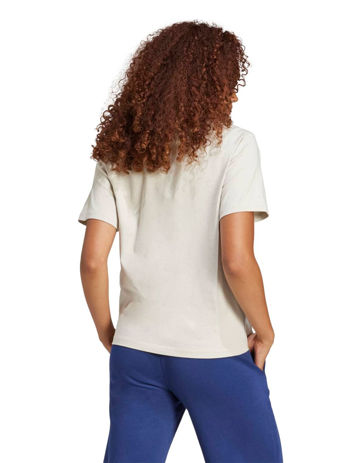 POLO MUJER ADIDAS BEIGE ESSENTIALS - 5