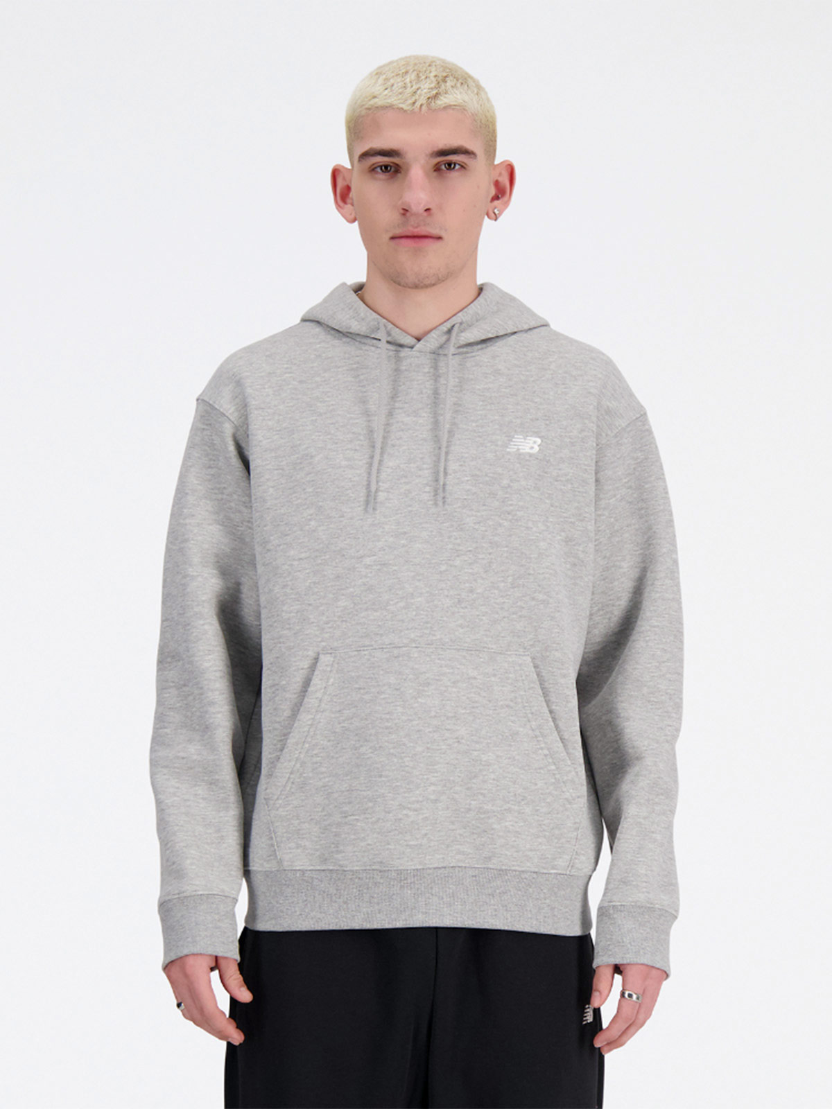POLERA HOMBRE NEW BALANCE GRIS - 1
