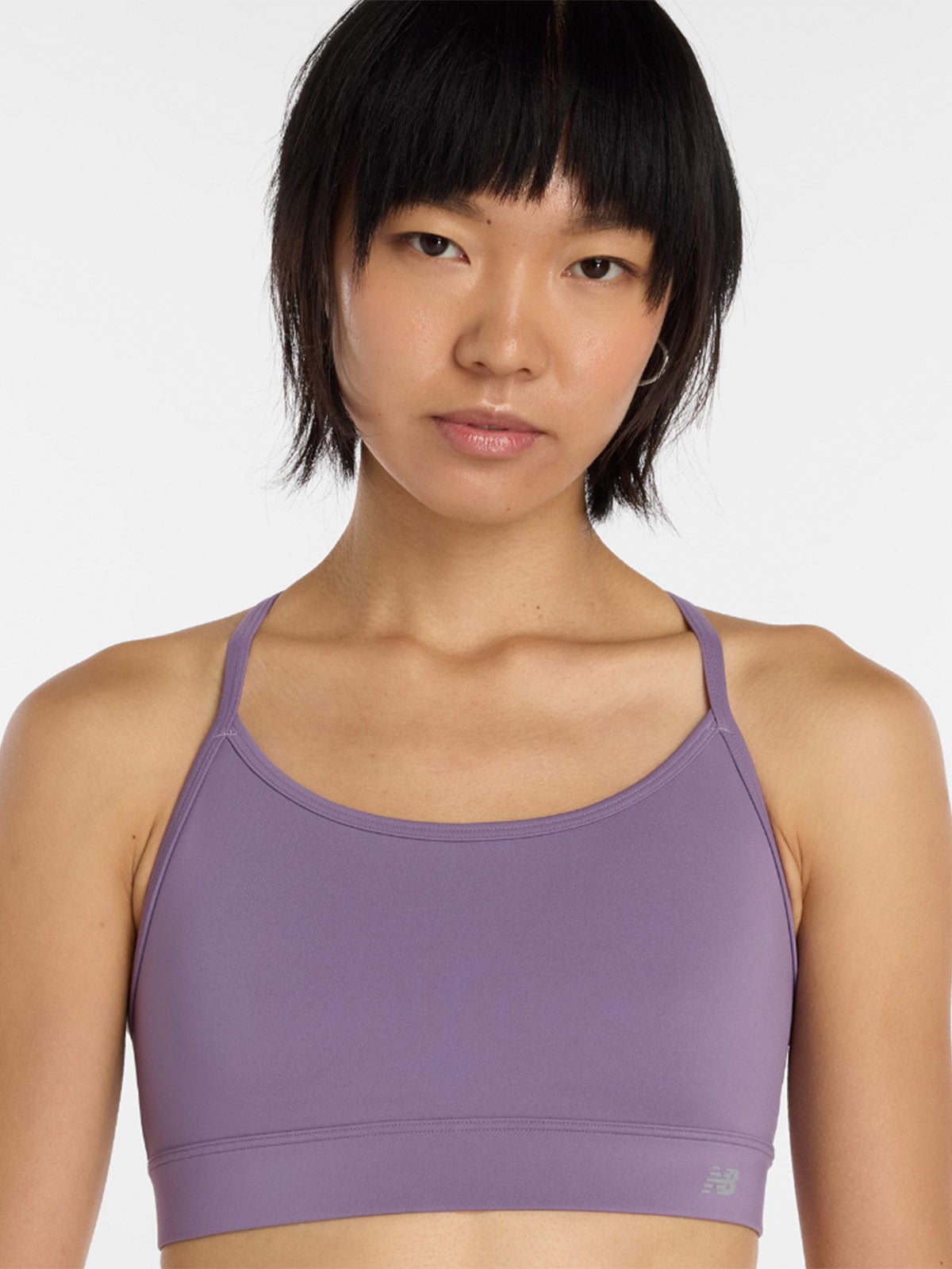 TOP DEPORTIVO MUJER NEW BALANCE VIOLETA - 4