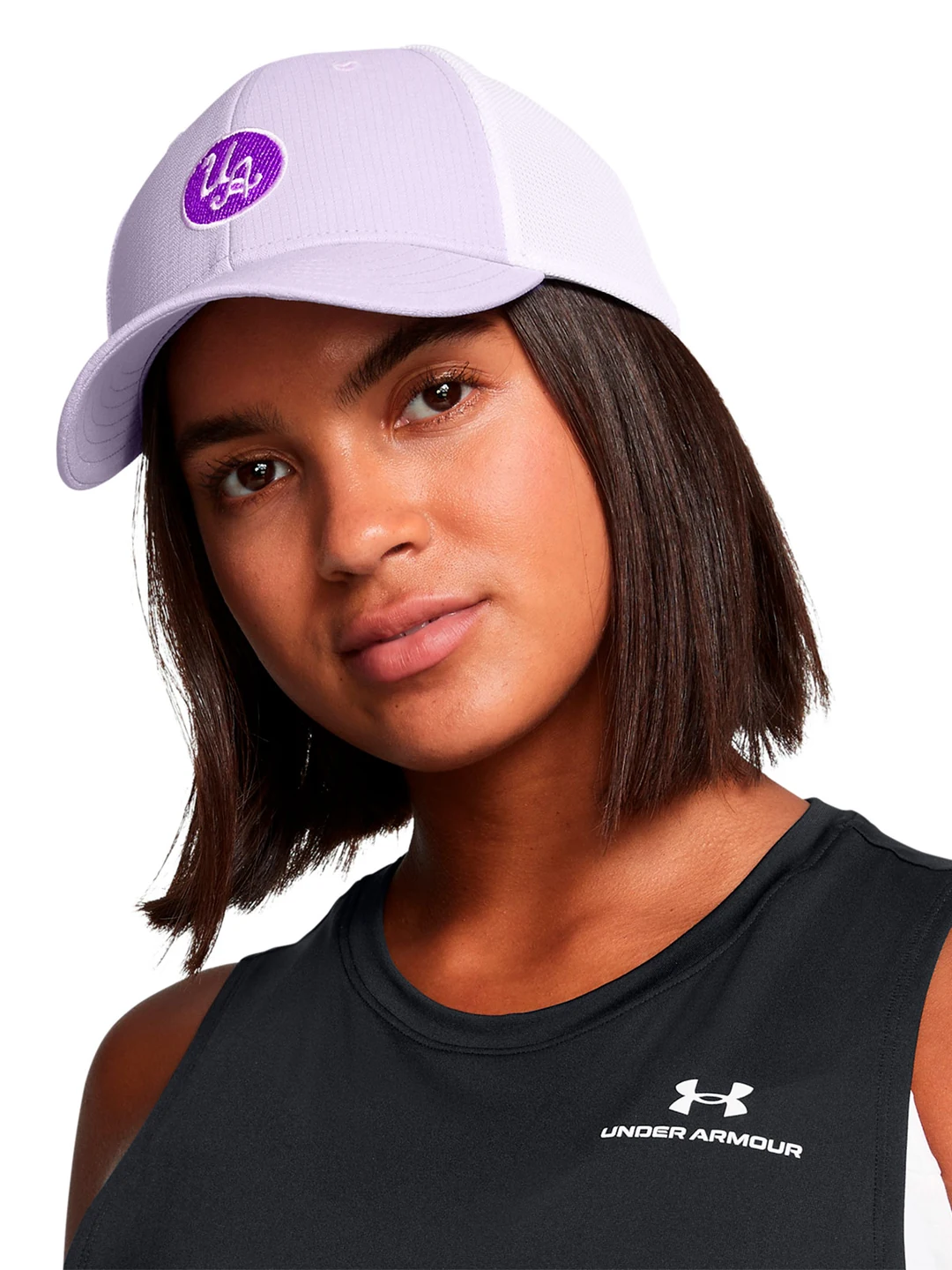 GORRA MUJER UNDER ARMOUR MORADO ISO-CHILL - 1