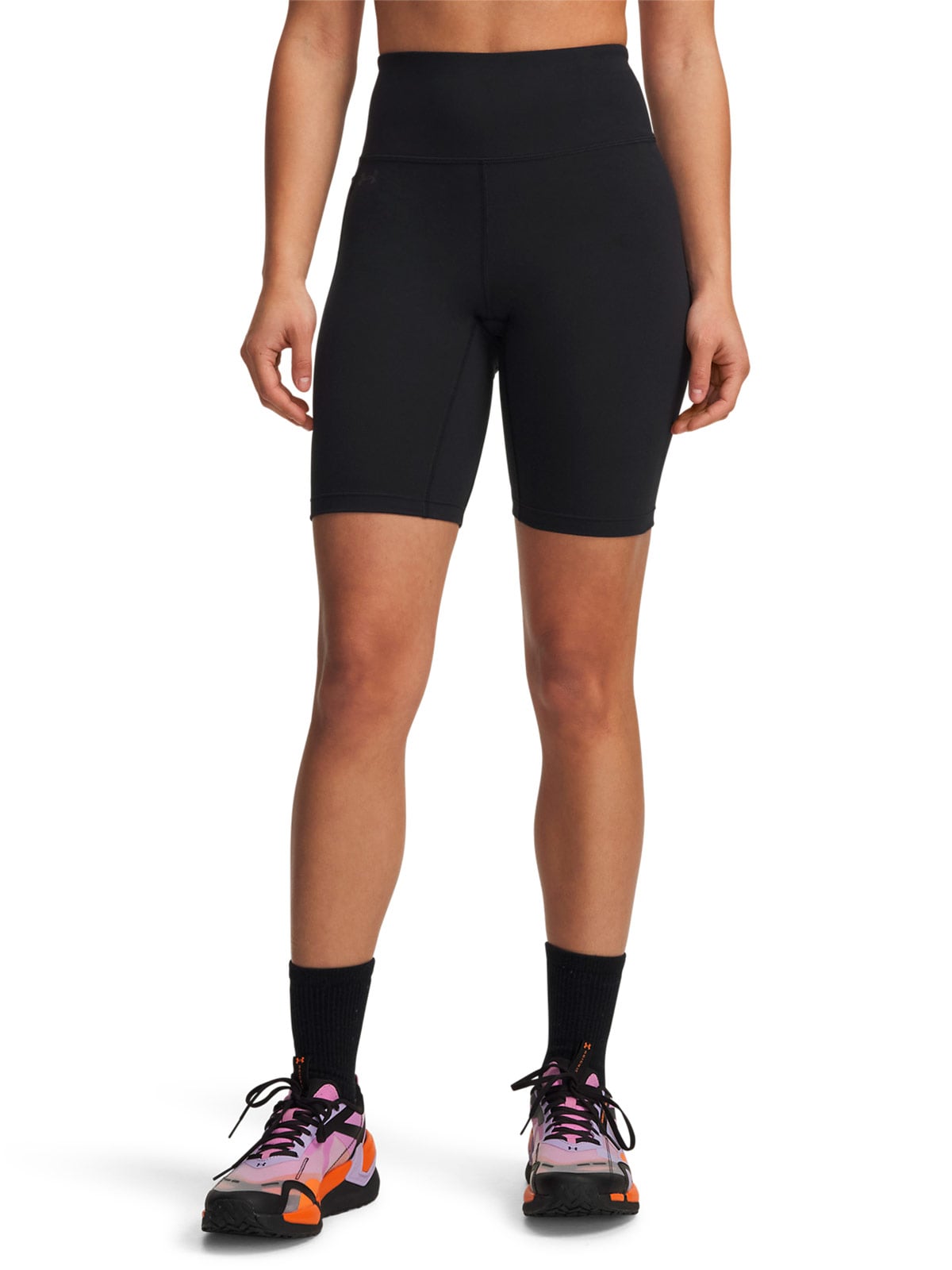 SHORT MUJER UNDER ARMOUR NEGRO MOTION BIKE - 1