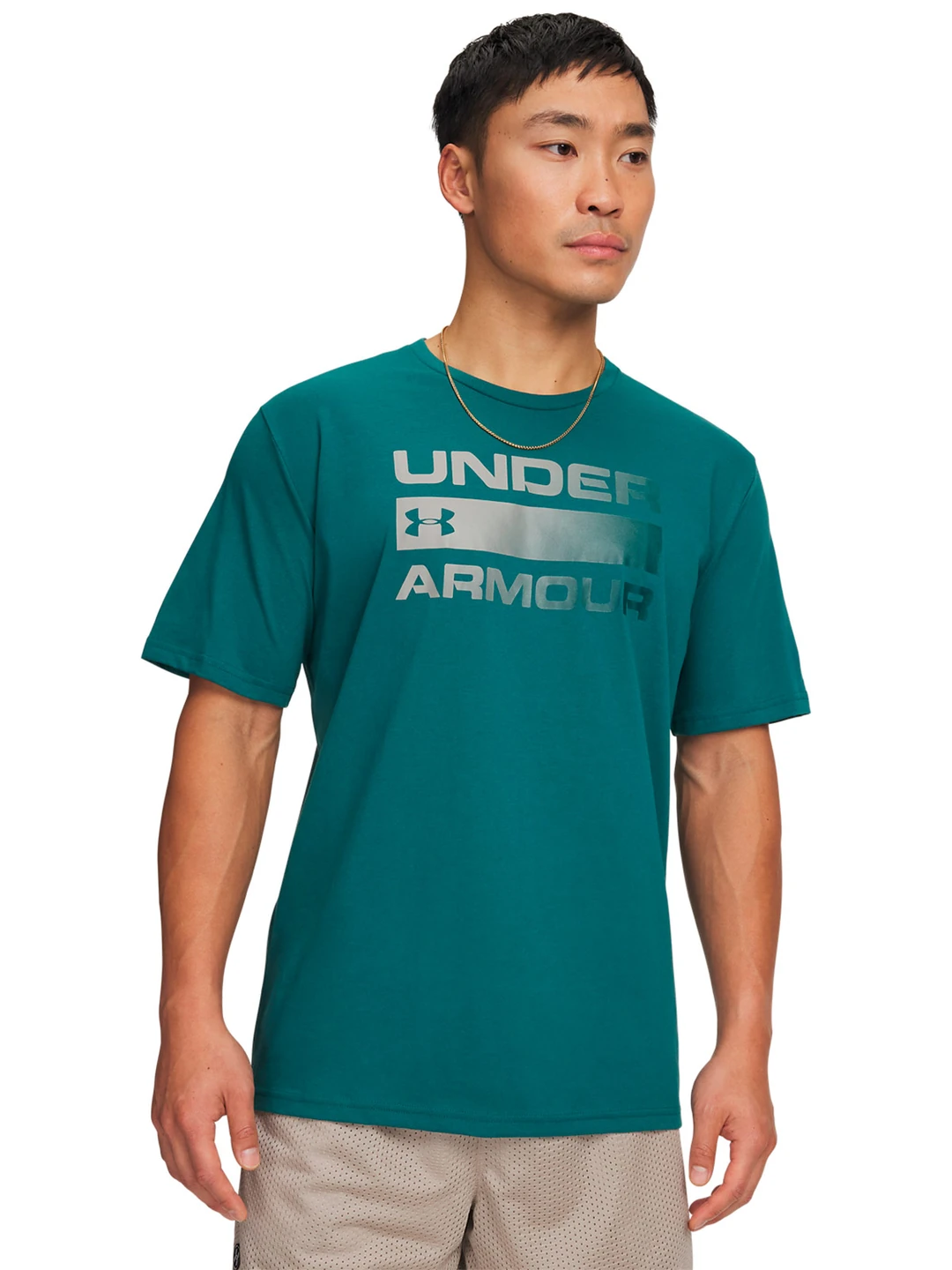 POLO DEPORTIVO HOMBRE UNDER ARMOUR VERDE TEAM ISSUE - 1