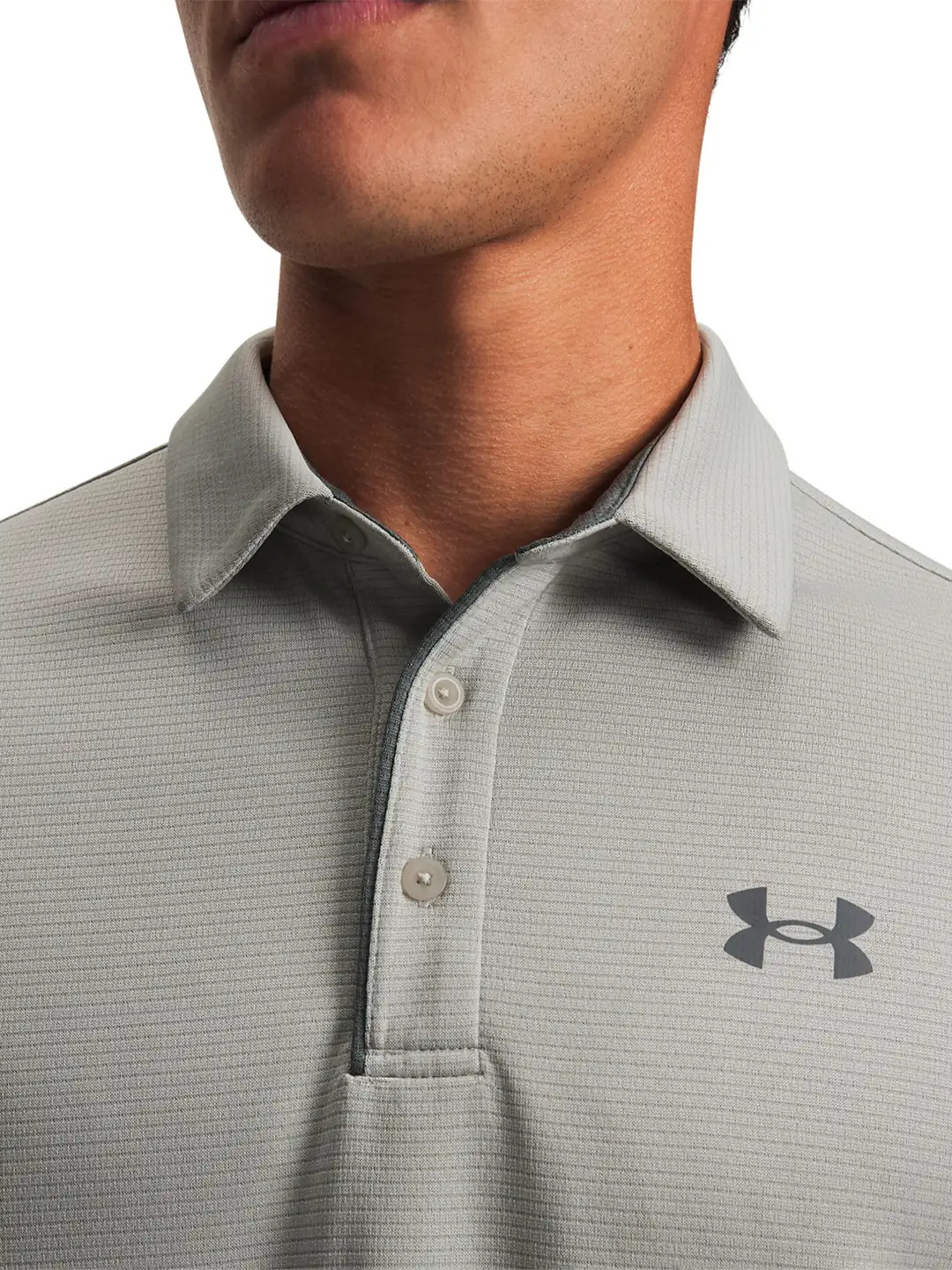 POLO DEPORTIVO HOMBRE UNDER ARMOUR GRIS TECH POLO - 3