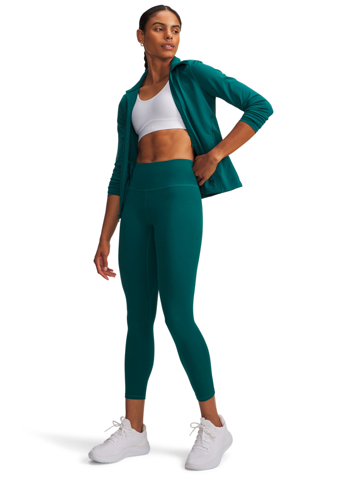 LEGGINGS MUJER UNDER ARMOUR VERDE MOTION ANKLE - 3