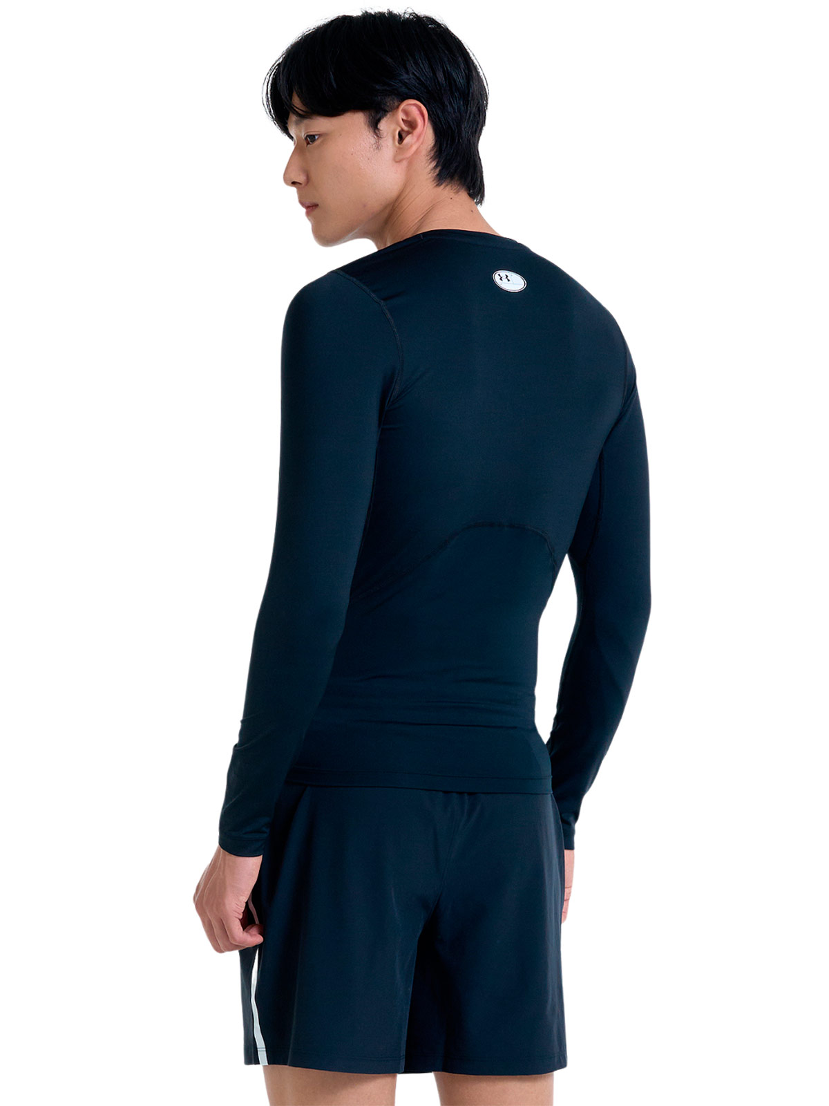 POLO MANGA LARGA HOMBRE UNDER ARMOUR NEGRO - 2