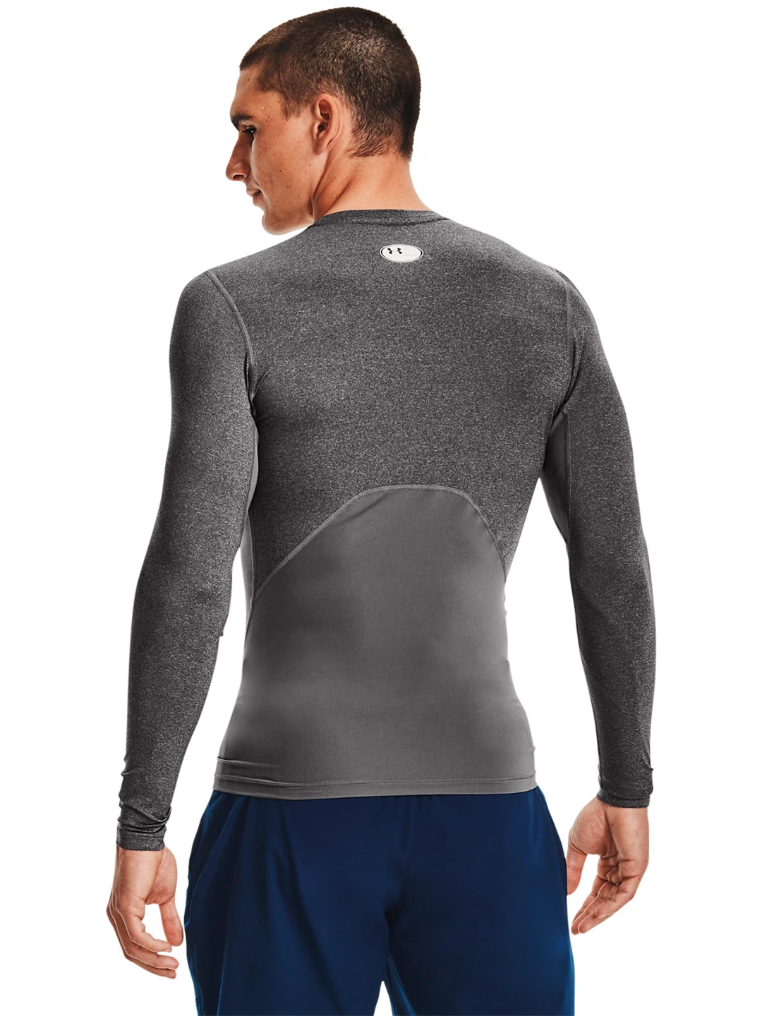 POLO MANGA LARGA HOMBRE UNDER ARMOUR GRIS - 2