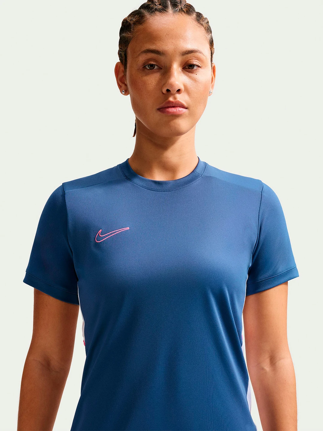 POLO MUJER NIKE AZUL TOP SS - 2