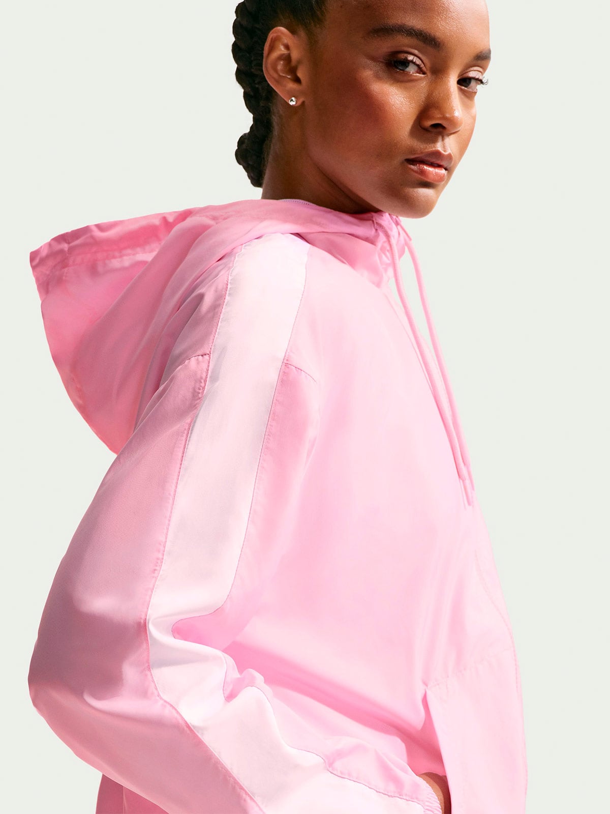 CASACA MUJER NIKE ROSADO ESSENTIAL UV - 2