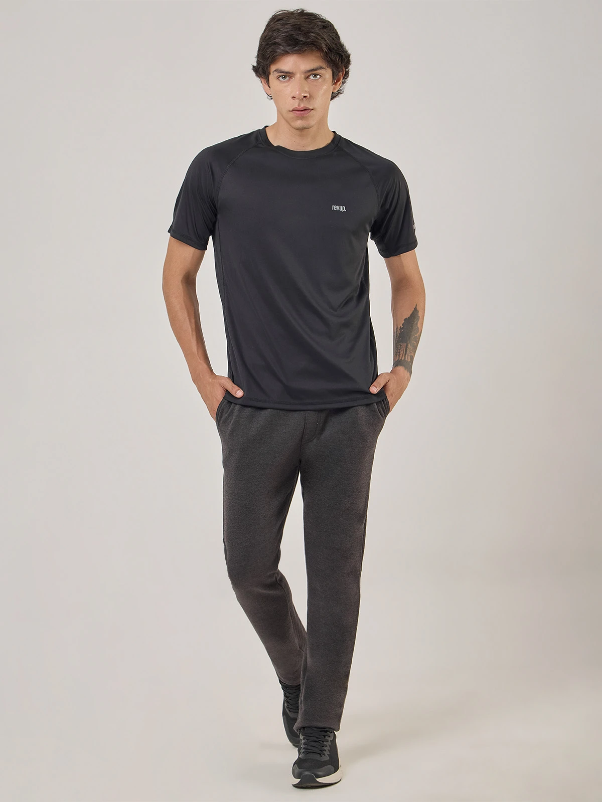 PANTALÓN BUZO REGULAR HOMBRE REVUP - 5