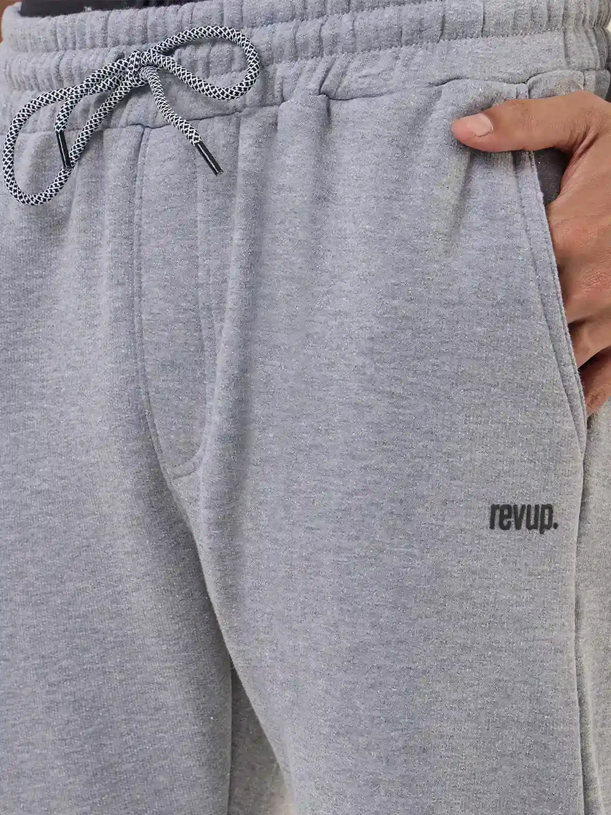 PANTALÓN BUZO REGULAR HOMBRE REVUP - 4