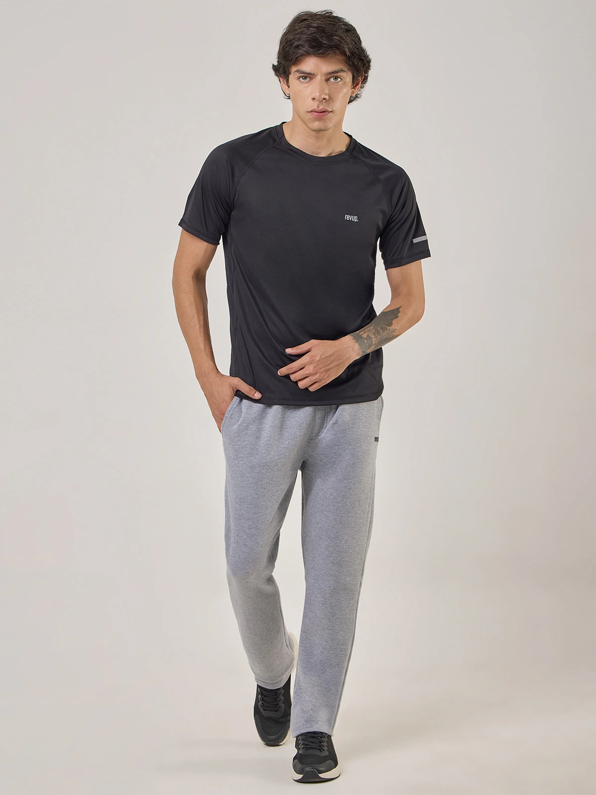 PANTALÓN BUZO REGULAR HOMBRE REVUP - 5