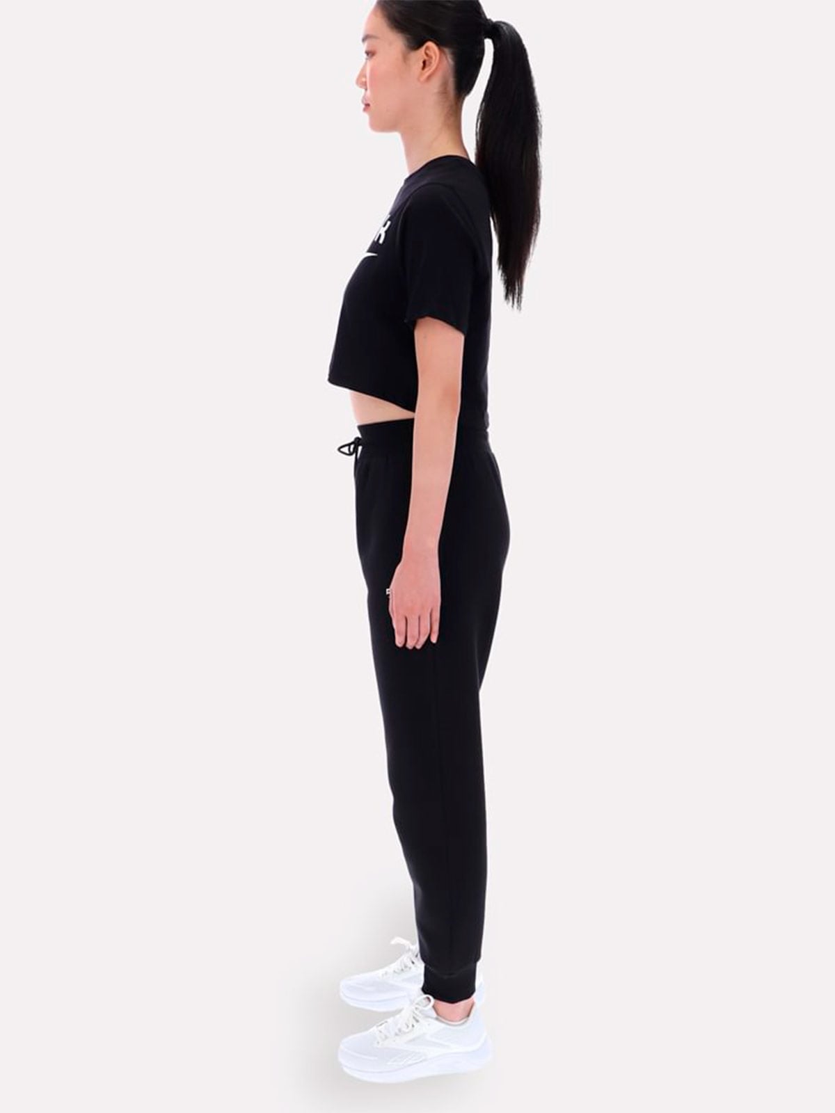 PANTALÓN BUZO MUJER REEBOK NEGRO ERIKA CUFFED JOGGER - 3