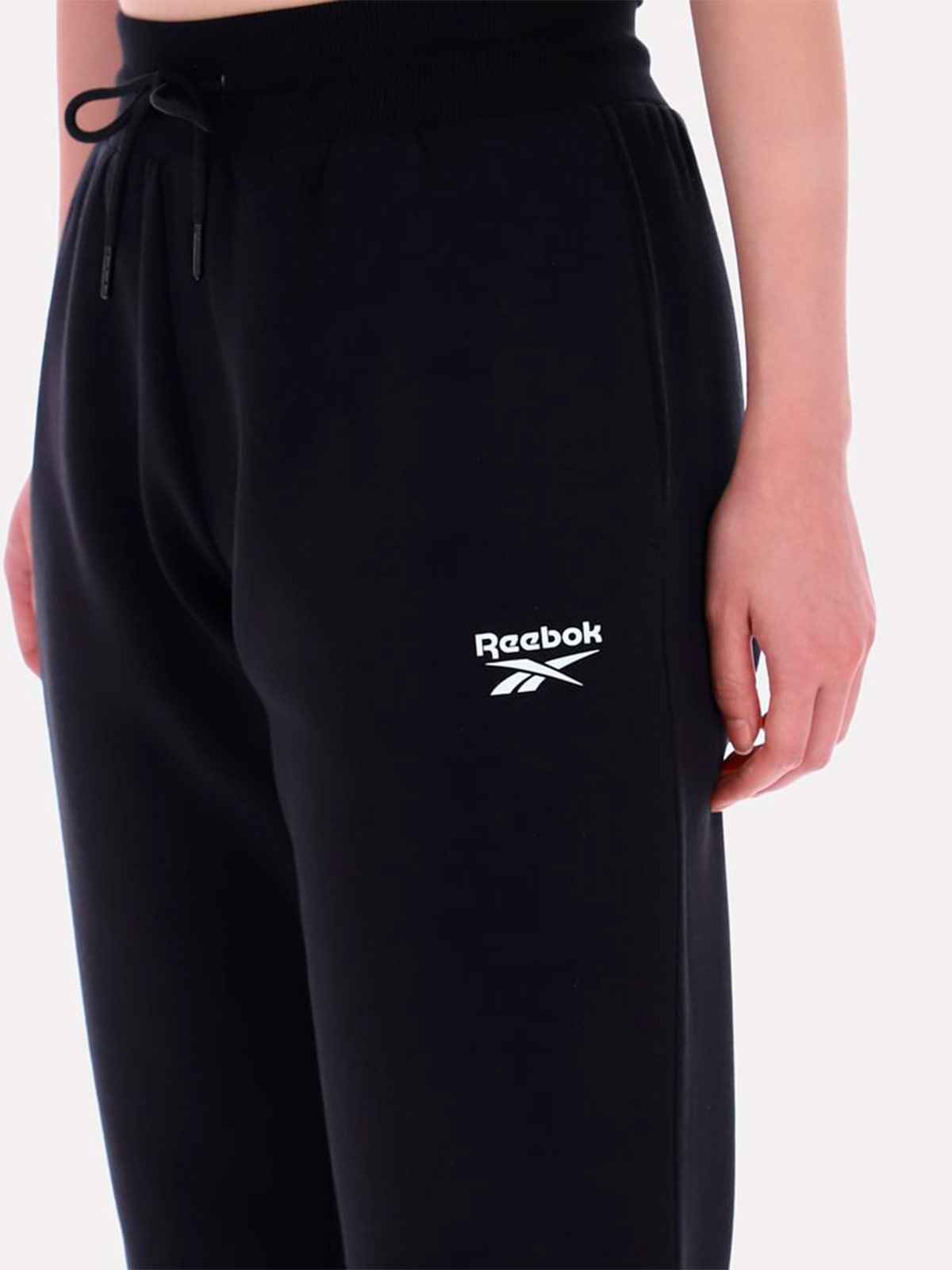 PANTALÓN BUZO MUJER REEBOK NEGRO ERIKA CUFFED JOGGER - 4