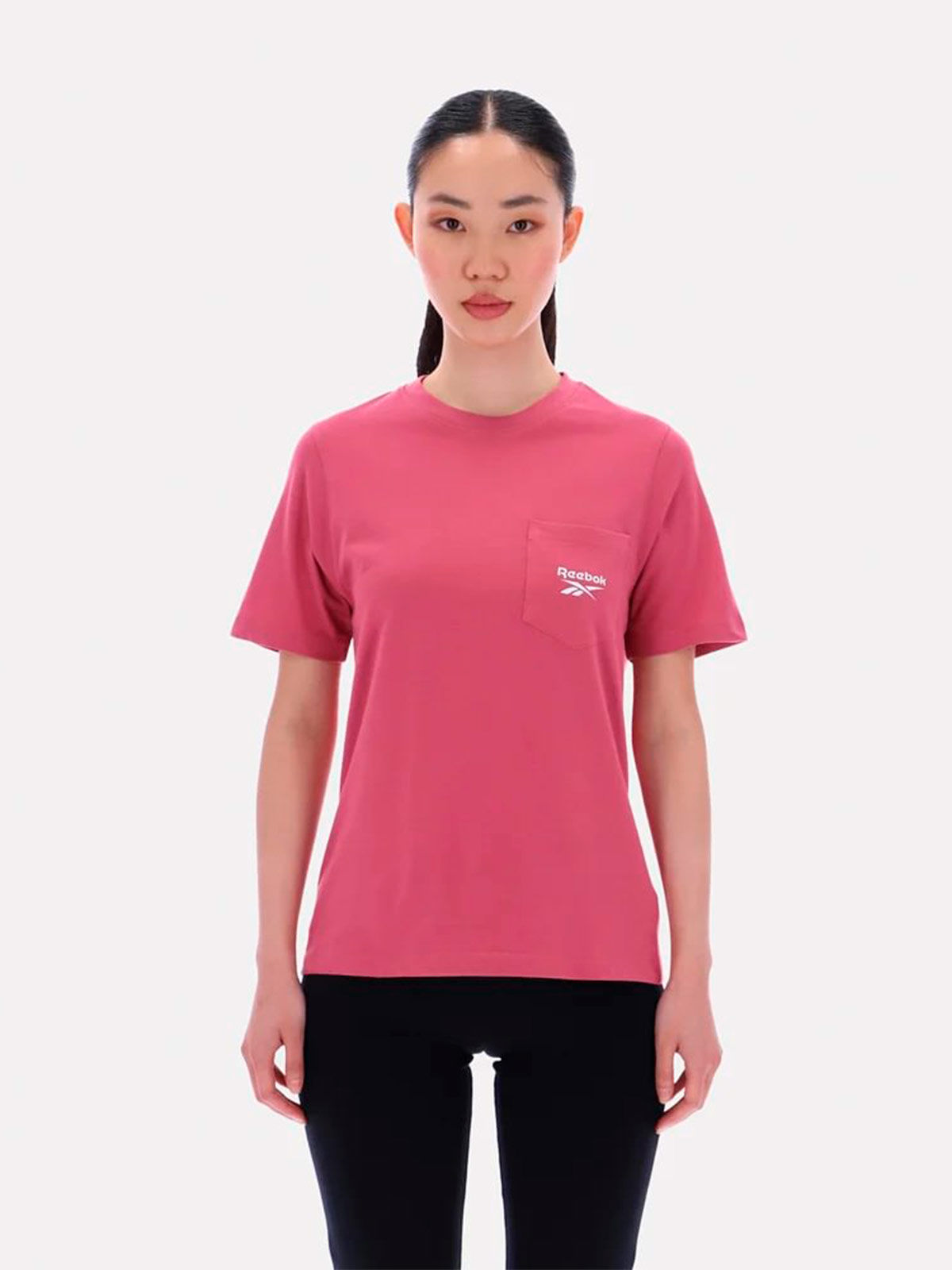 POLO ALGODÓN HOMBRE REEBOK GUINDA LEX SMALL LOGO - 1