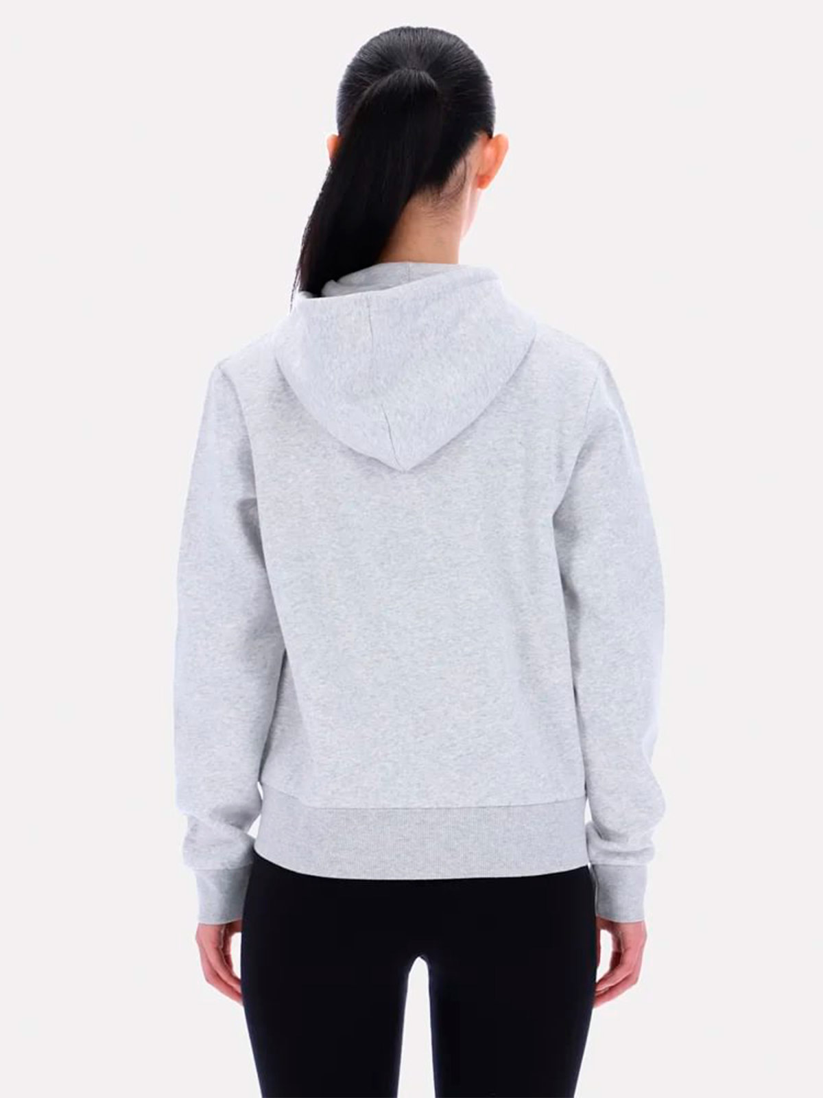 POLERA HOMBRE REEBOK GRIS VIOLA ZIP - 2