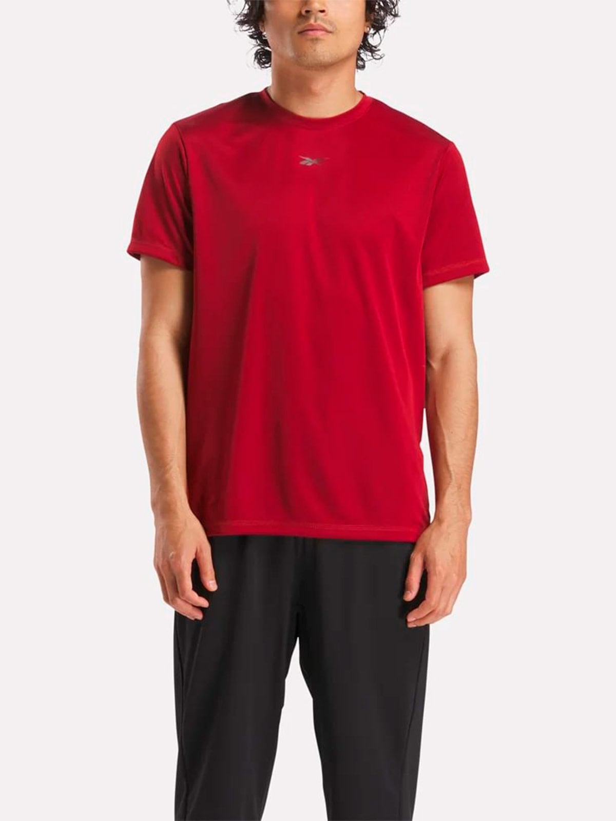 POLO MUJER REEBOK ROJO ID TRAIN - 1