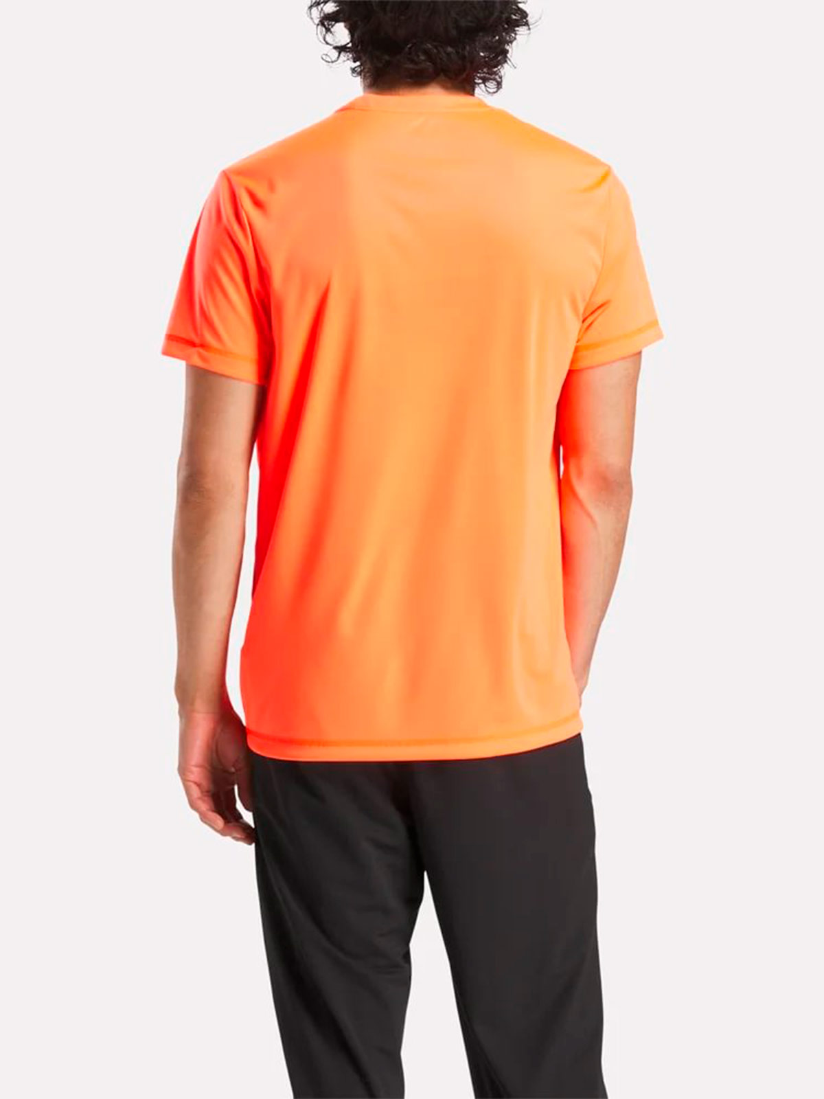 POLO DEPORTIVO HOMBRE REEBOK NARANJA TRAIN SS TECH - 2