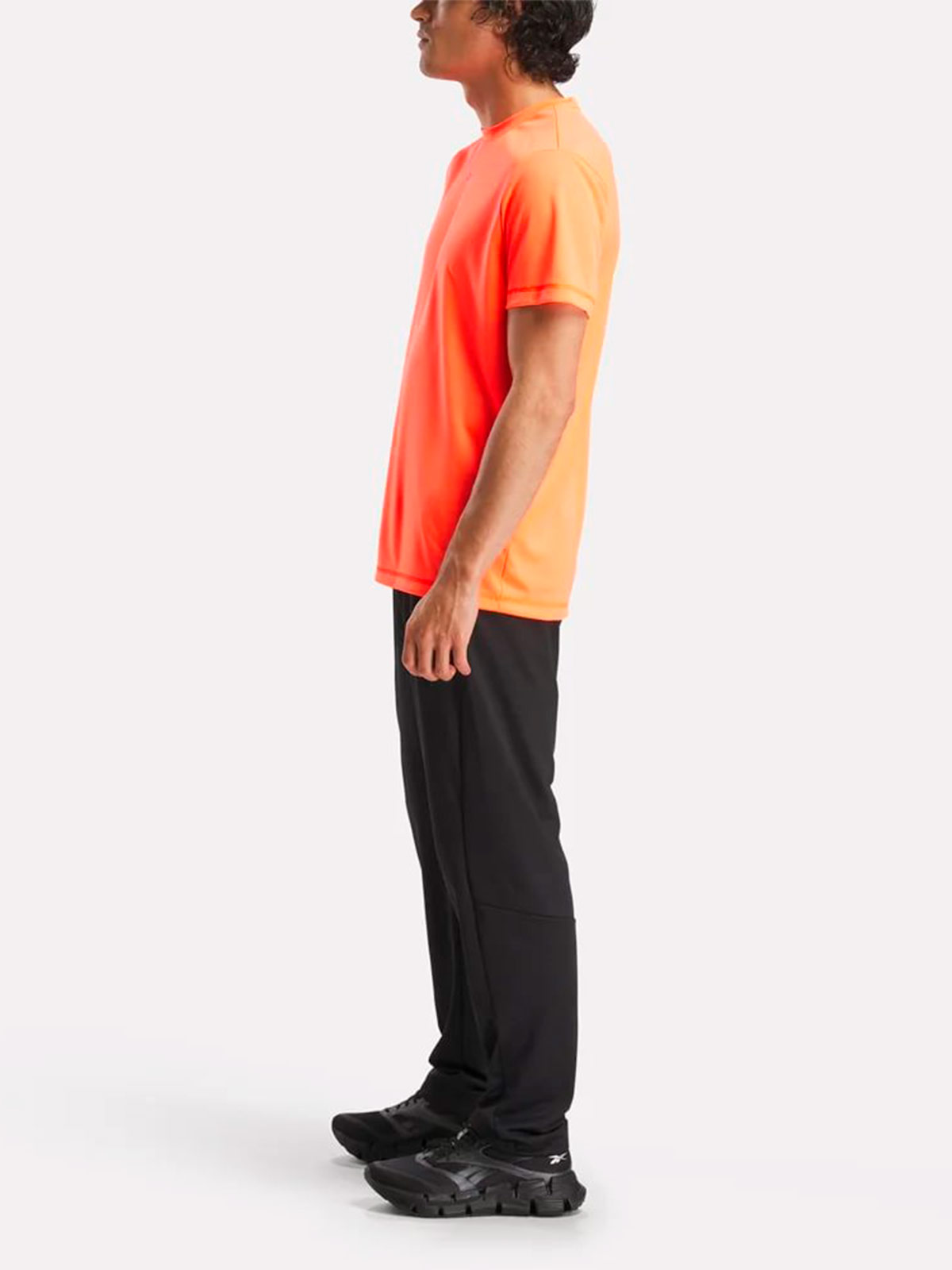POLO DEPORTIVO HOMBRE REEBOK NARANJA TRAIN SS TECH - 3