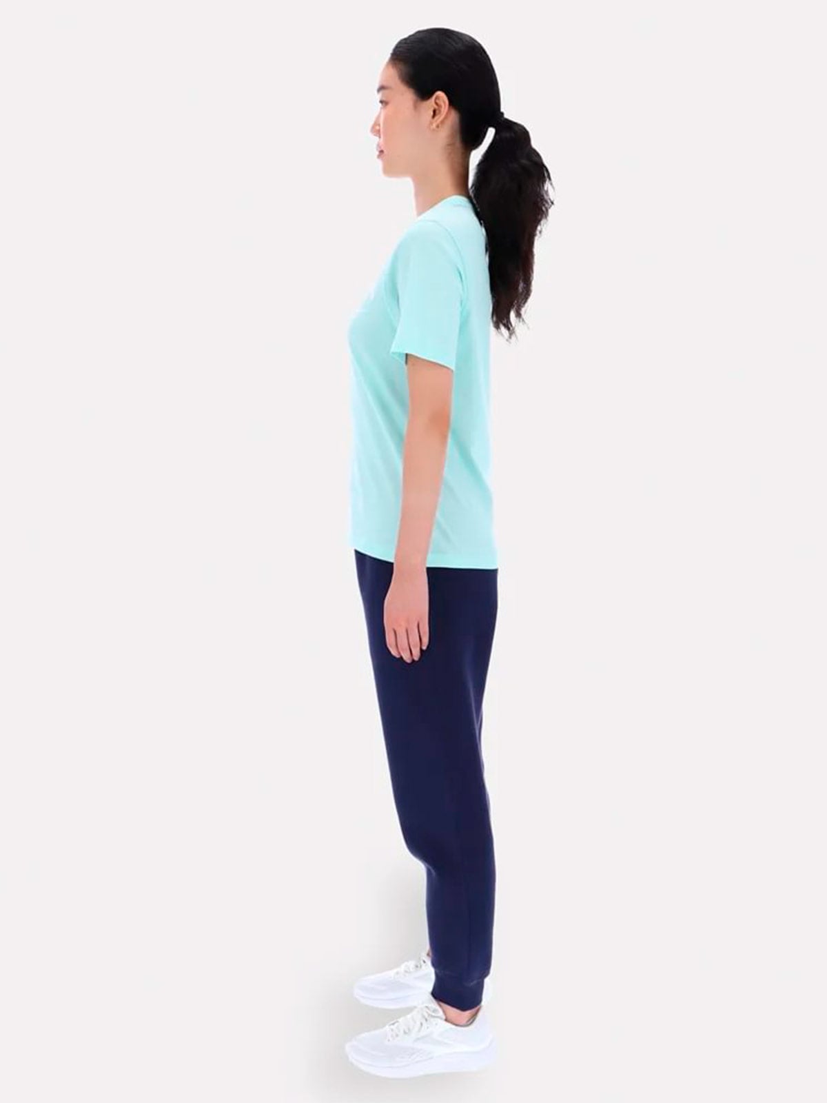 PANTALÓN BUZO MUJER REEBOK AZUL ERIKA CUFFED JOGGER - 3