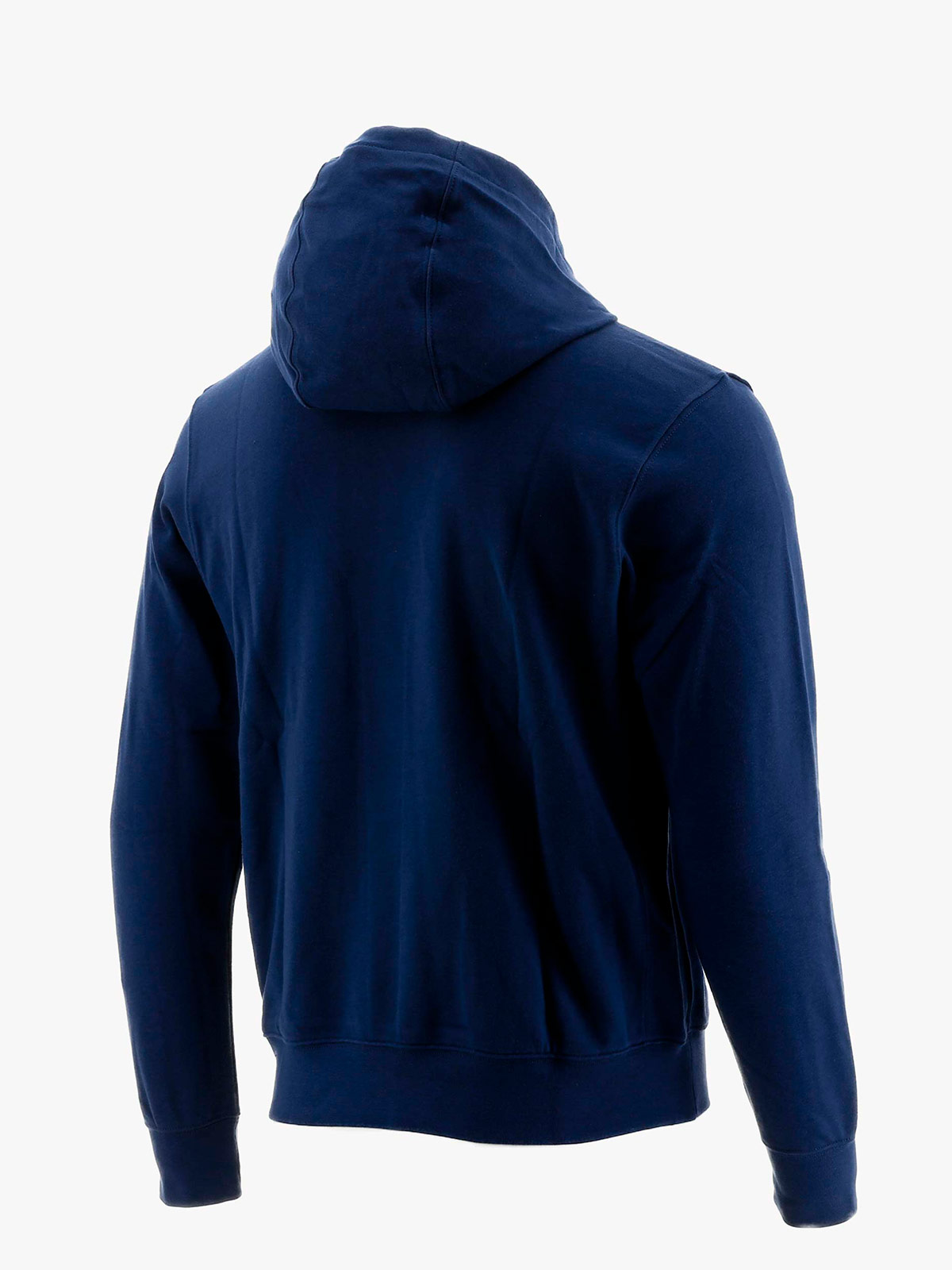POLERA HOMBRE NIKE AZUL CLUB HOODIE - 2