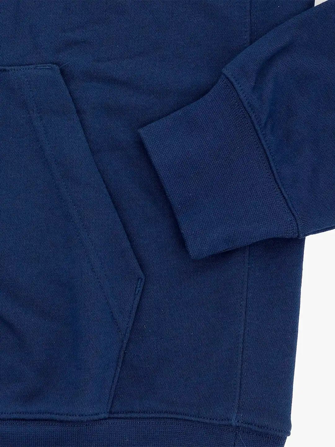 POLERA HOMBRE NIKE AZUL CLUB HOODIE - 4