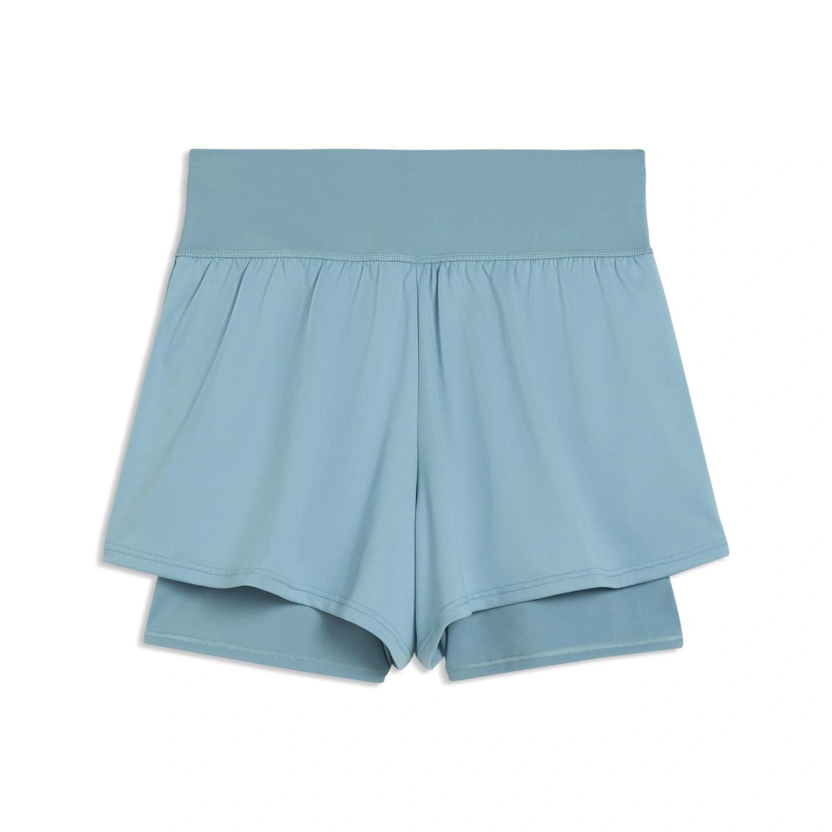 SHORT MUJER PUMA SHAPE FLOWY CELESTE - 2