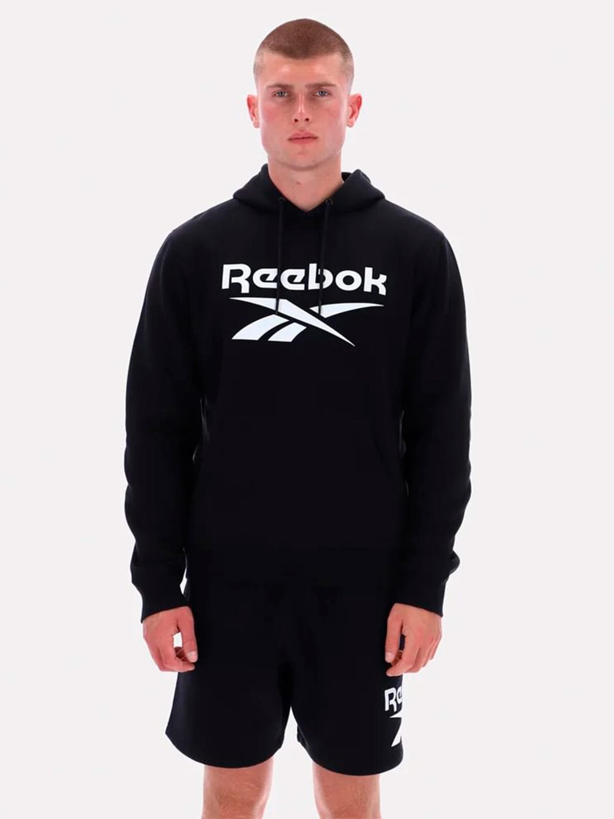 POLERA HOMBRE REEBOK VICTOR BIG LOGO PULLOVER HOODY - 1