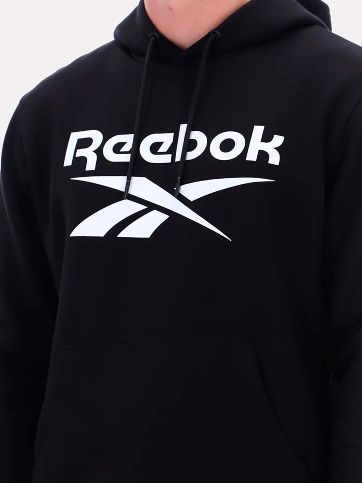 POLERA HOMBRE REEBOK VICTOR BIG LOGO PULLOVER HOODY - 5