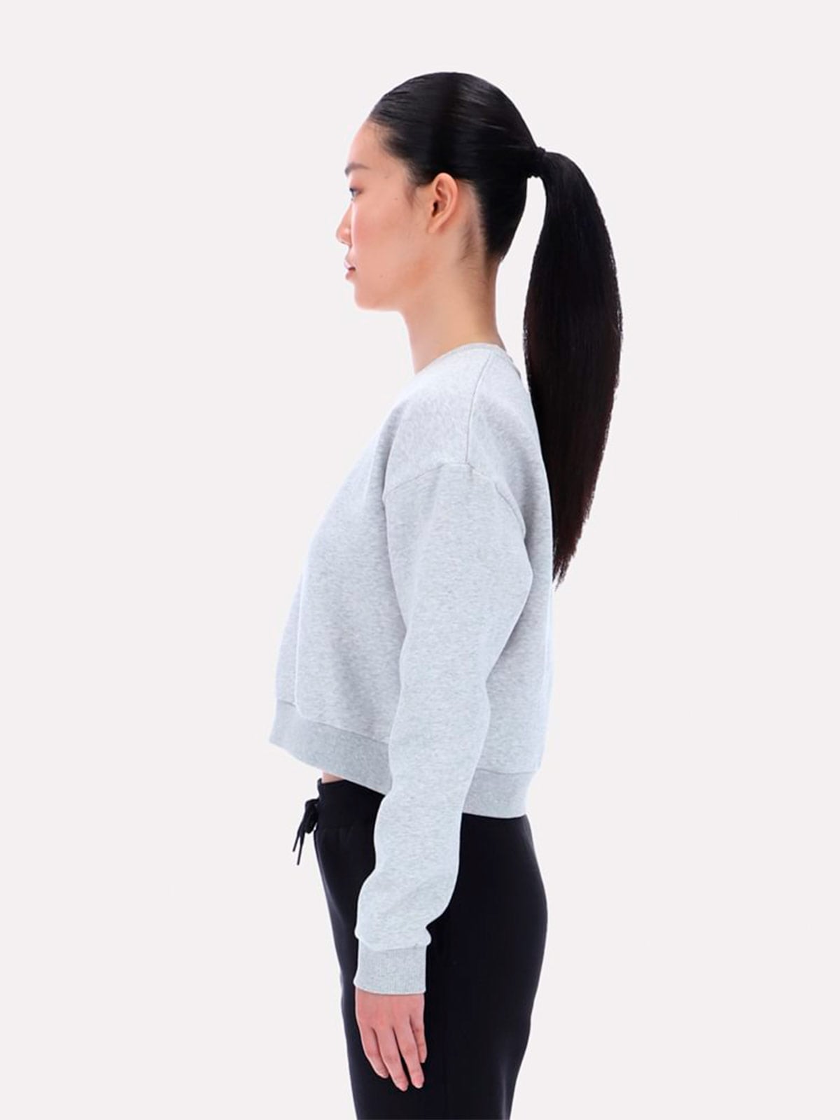 POLERA MUJER REEBOK HAZEL CROPPED SWEATSHIRT - 3