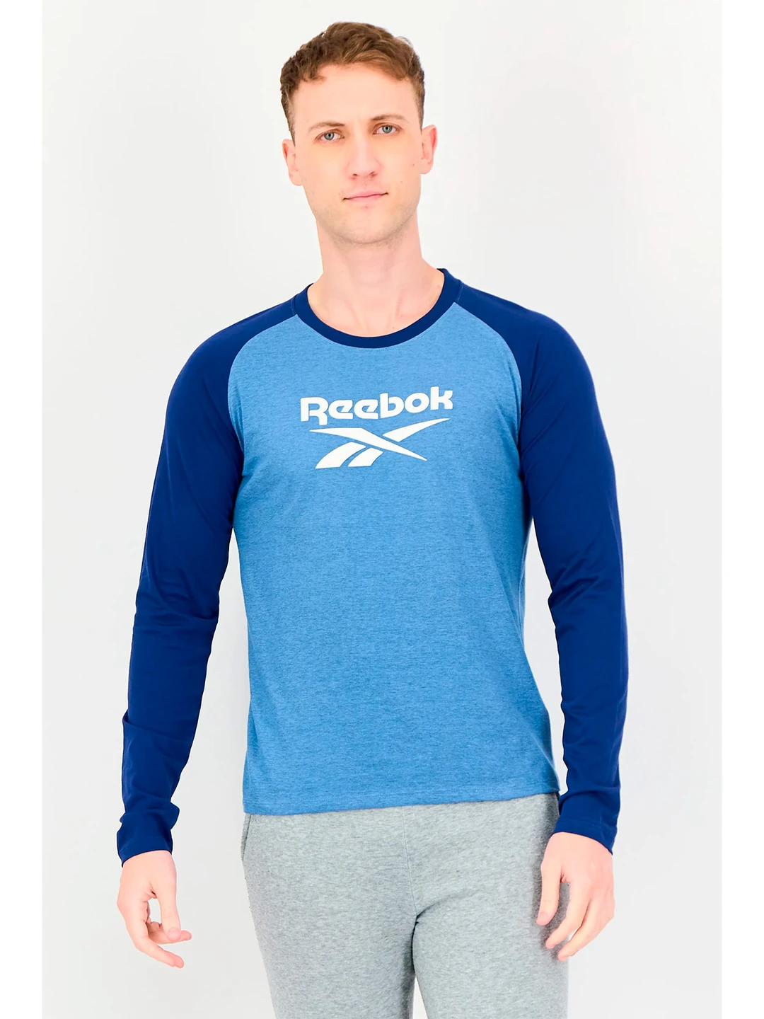 POLO HOMBRE REEBOK RANGLAN CHEST - 1
