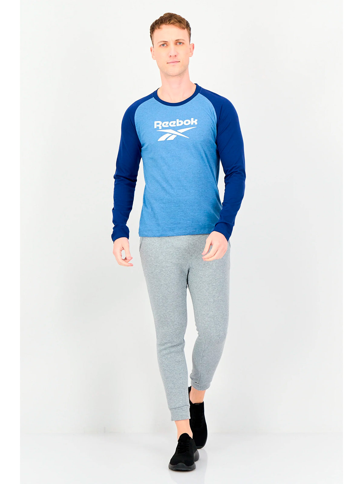 POLO HOMBRE REEBOK RANGLAN CHEST - 4