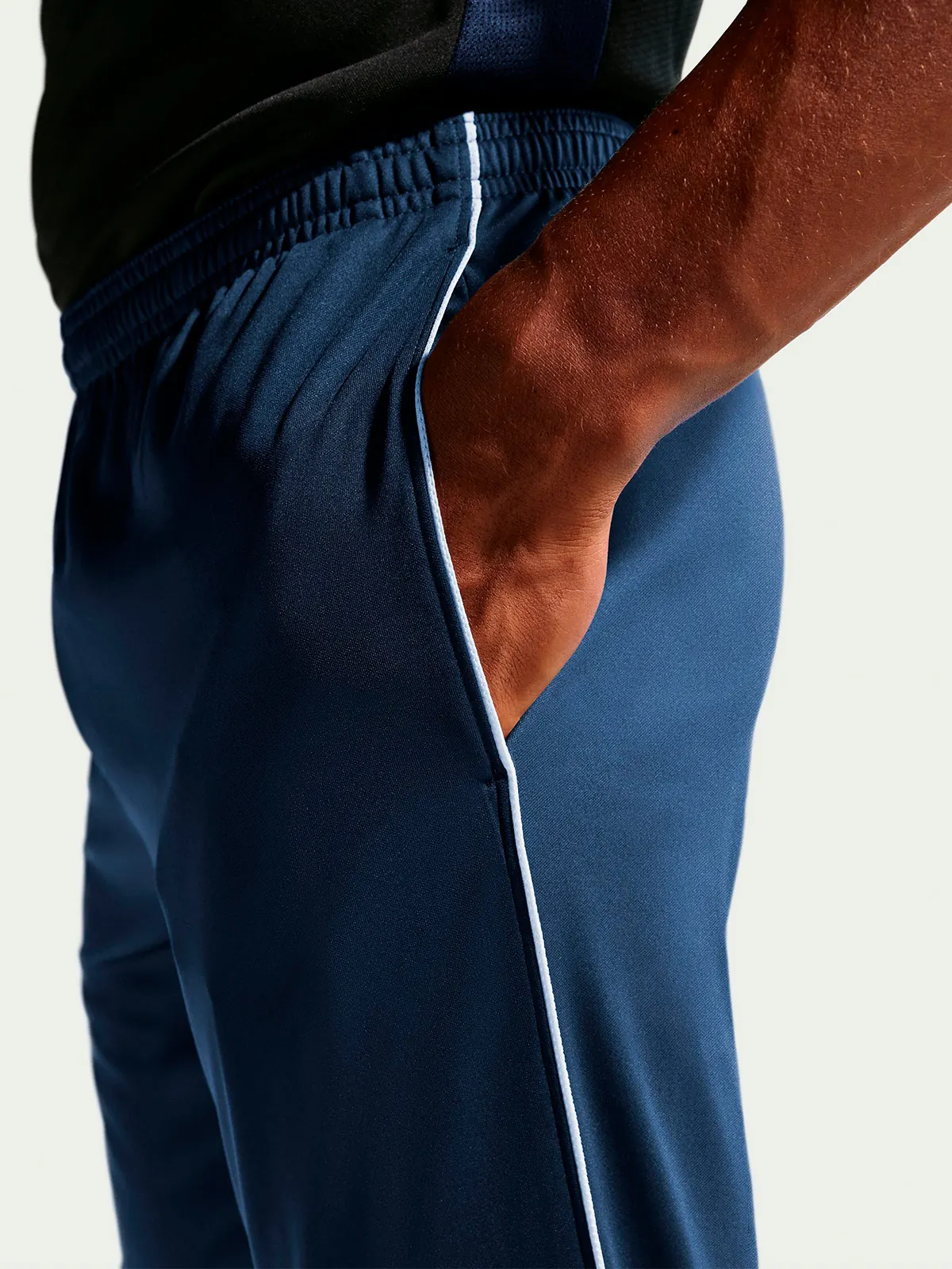 PANTALÓN BUZO HOMBRE NIKE AZUL DRIFIT PARK - 3