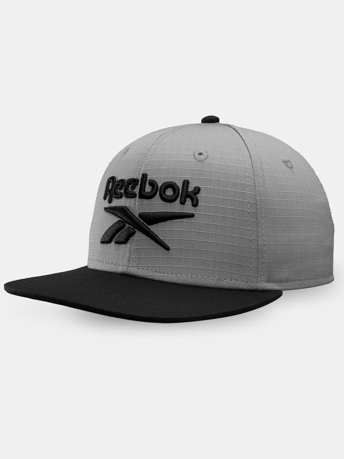 GORRA UNISEX REEBOK GRIS LOCKUP FLAT BRIM - 2