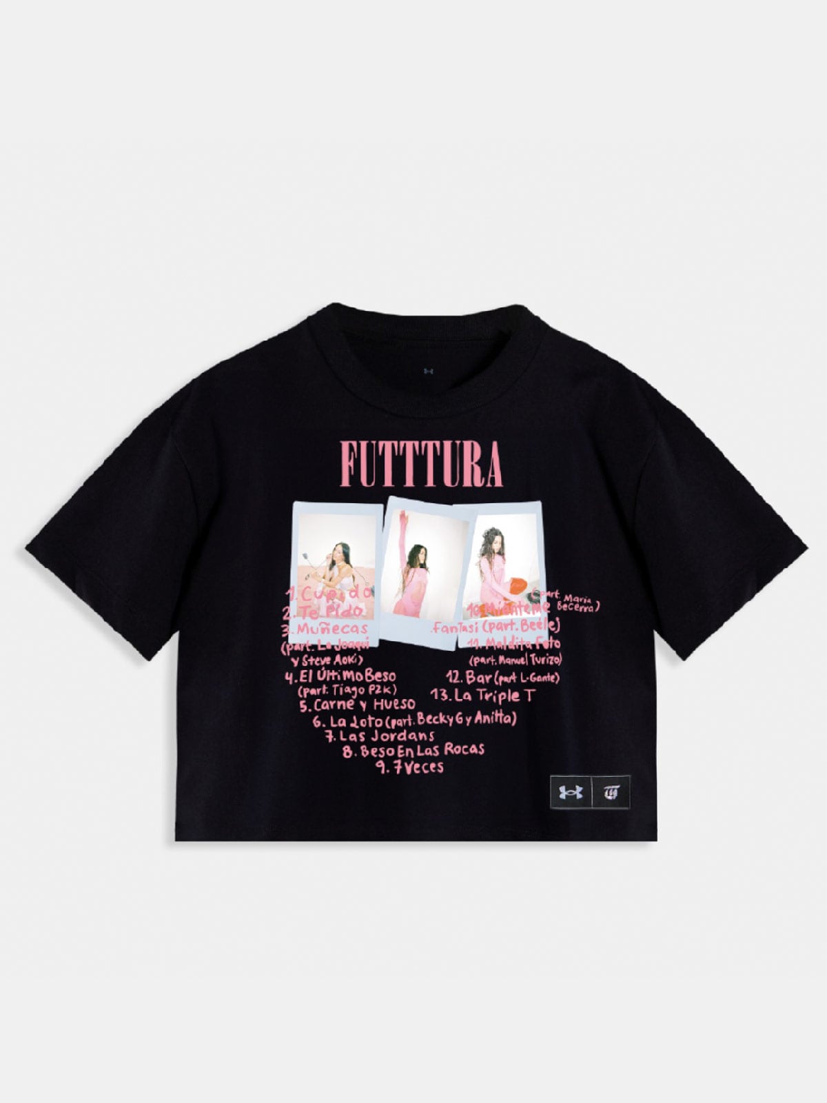 POLO TINI UA NEGRO CROP - FUTTTURA CUPIDO - 1