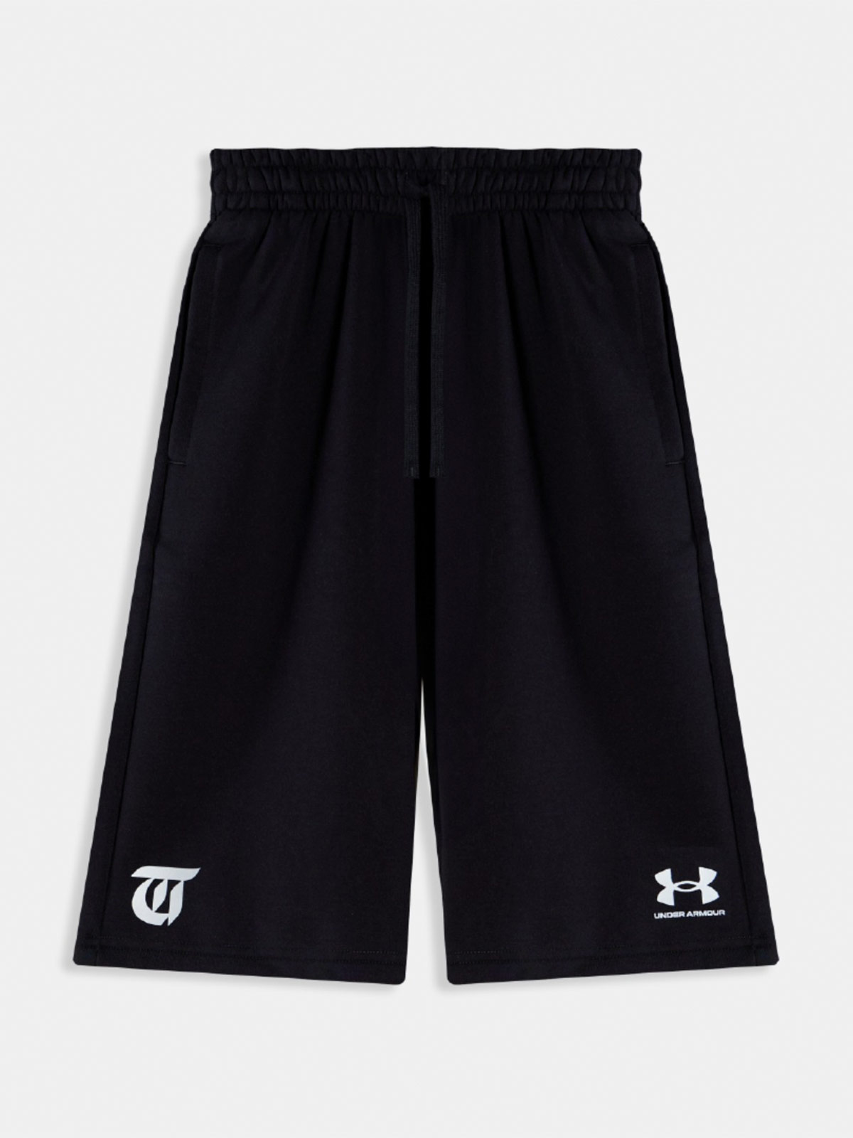 SHORT TINI UA NEGRO TERRY - 1